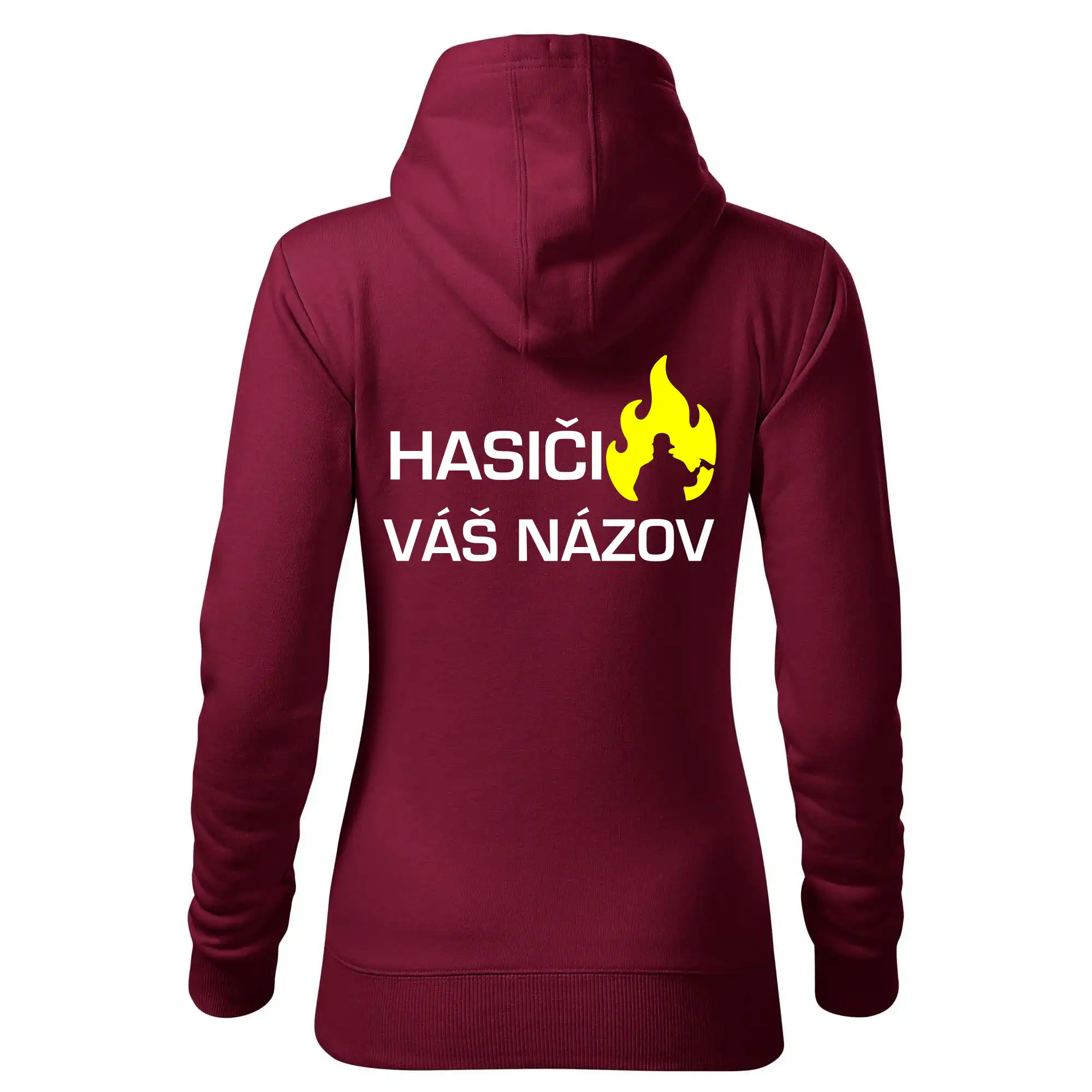 Hasiči - Váš názov - FLUO + Reflexná potlač