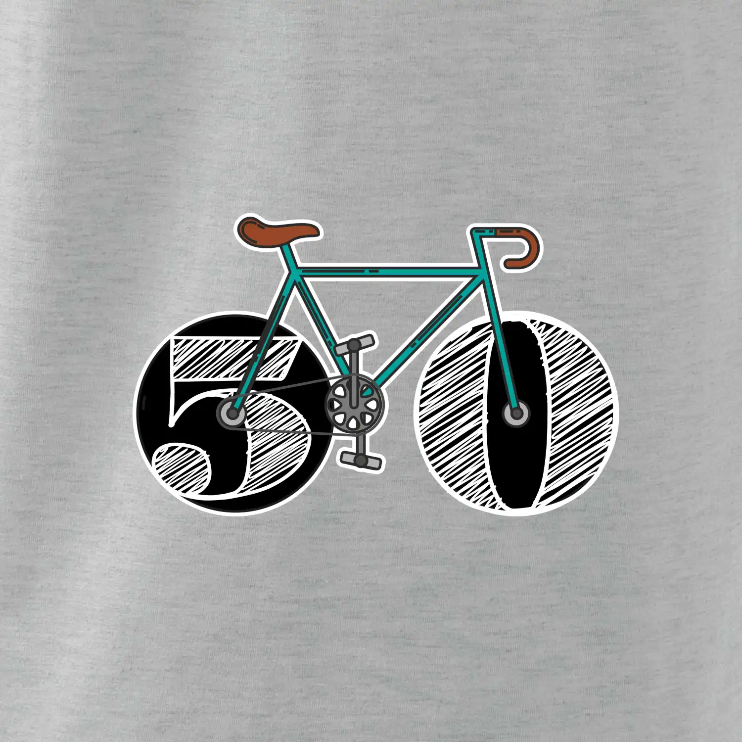 Narozeniny 50 let na kole