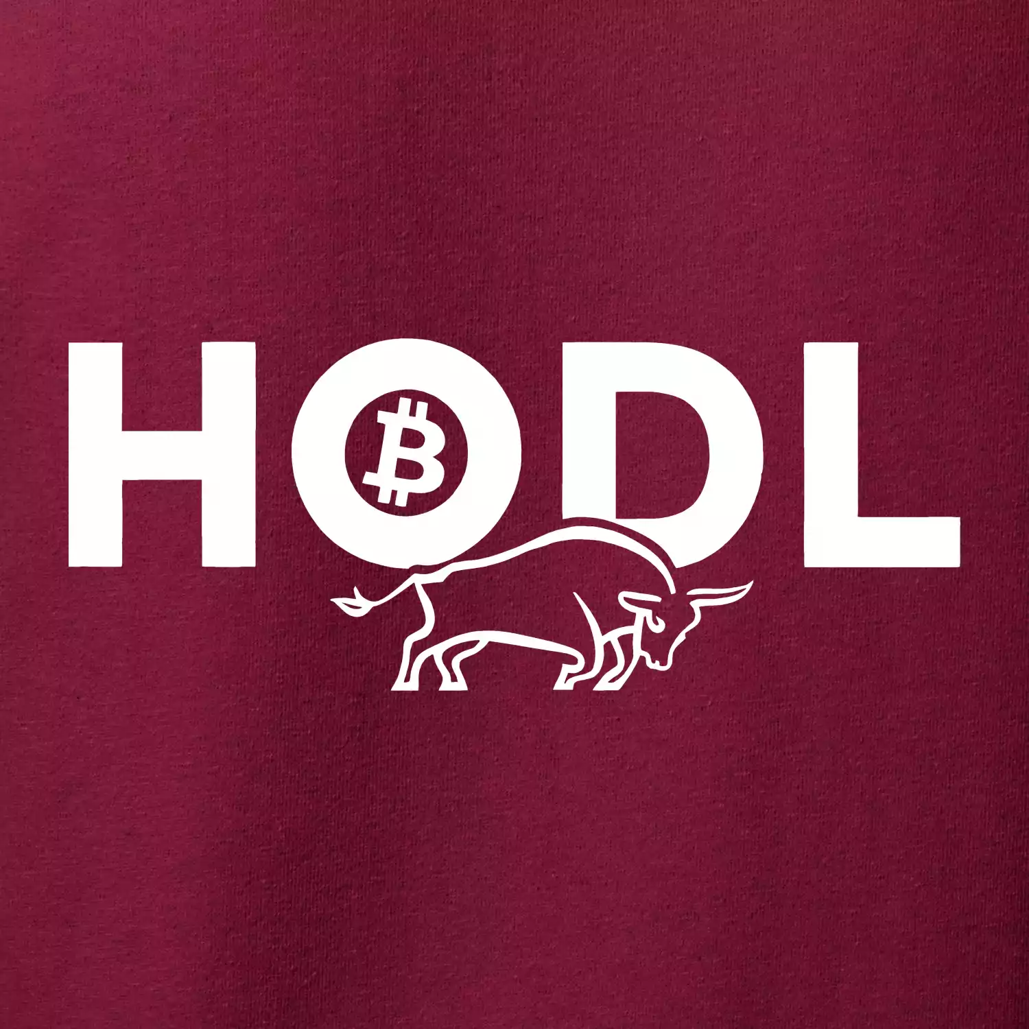 Hodl, nápis a býk