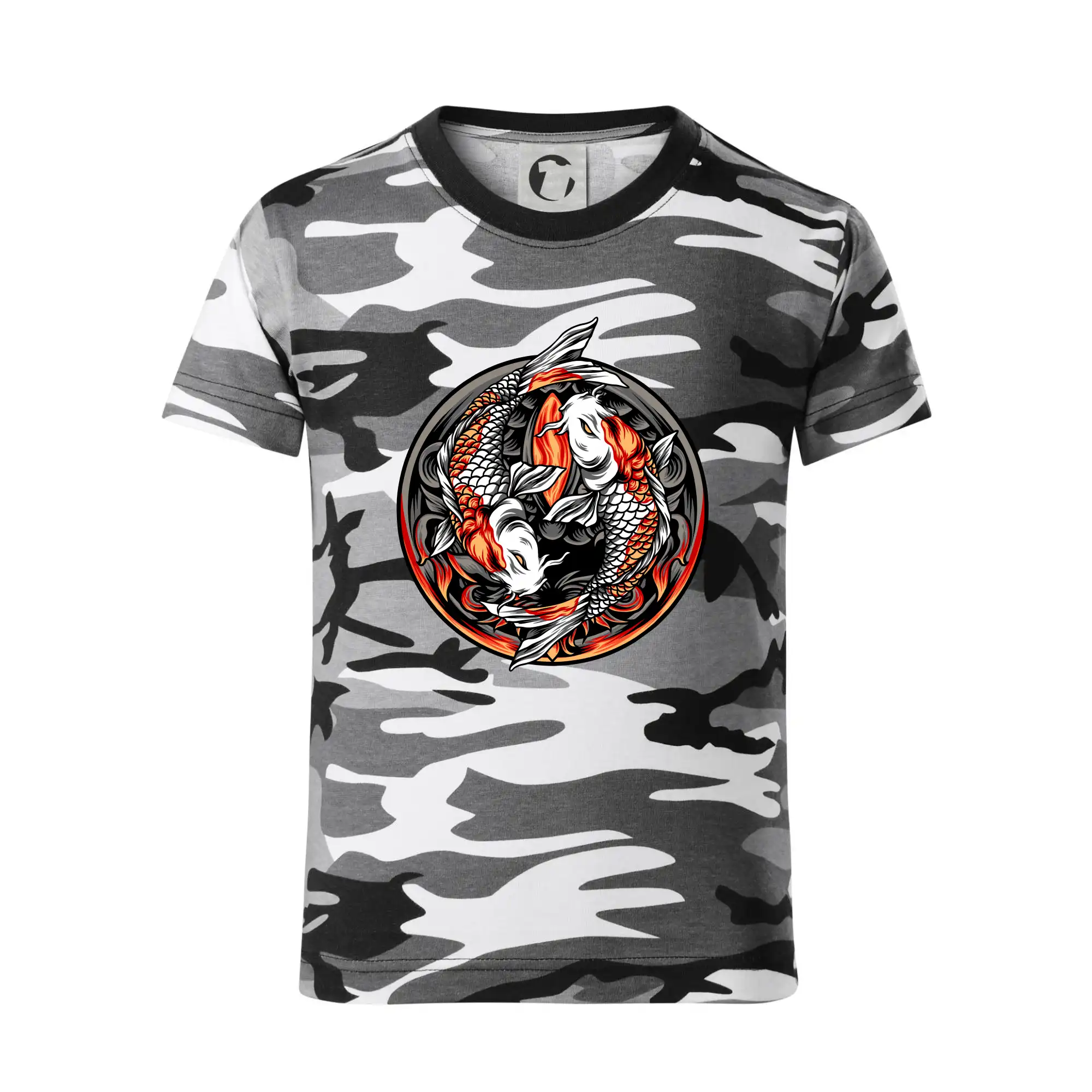 Yin & Yang Koi kapr - oranžový