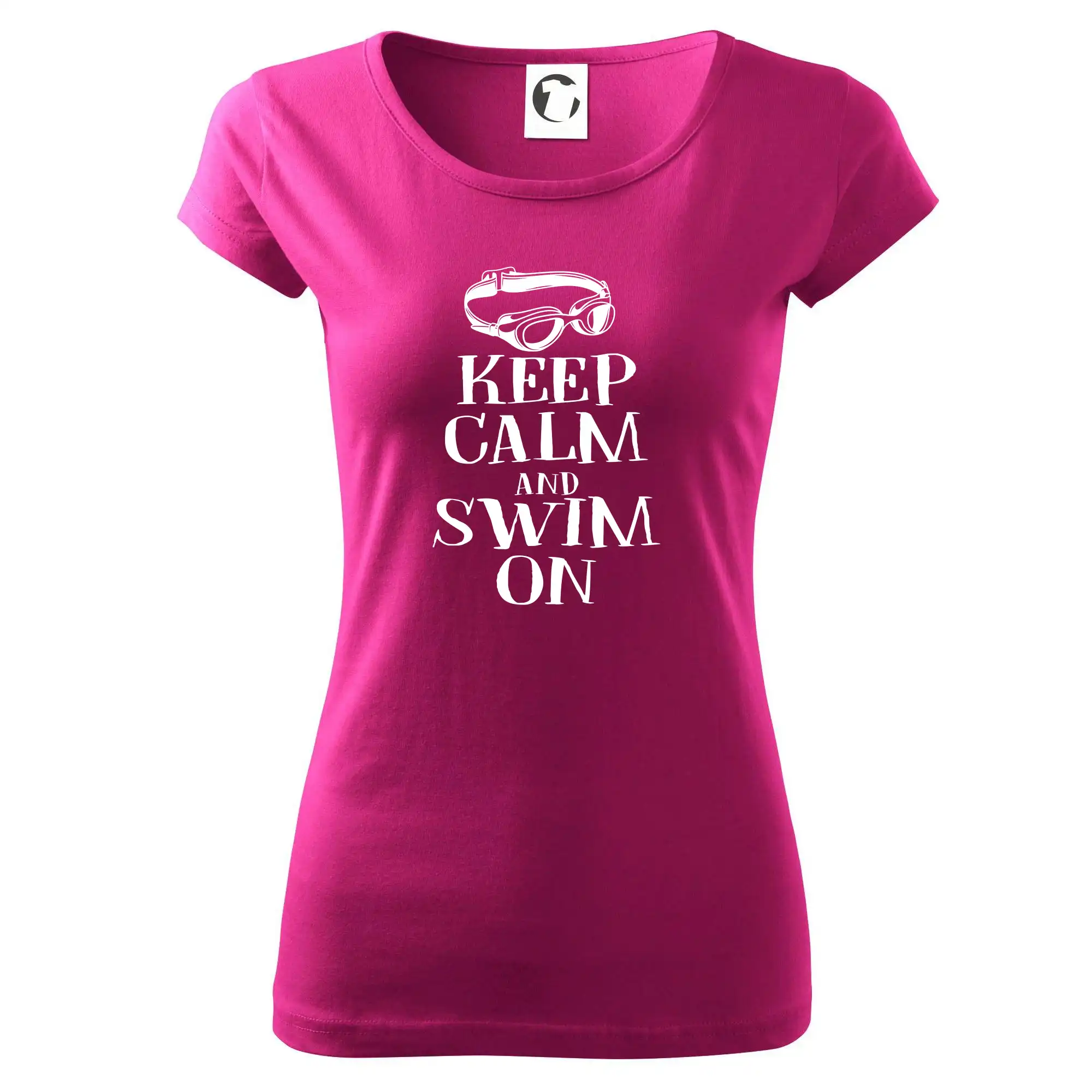 Keep calm and swim on