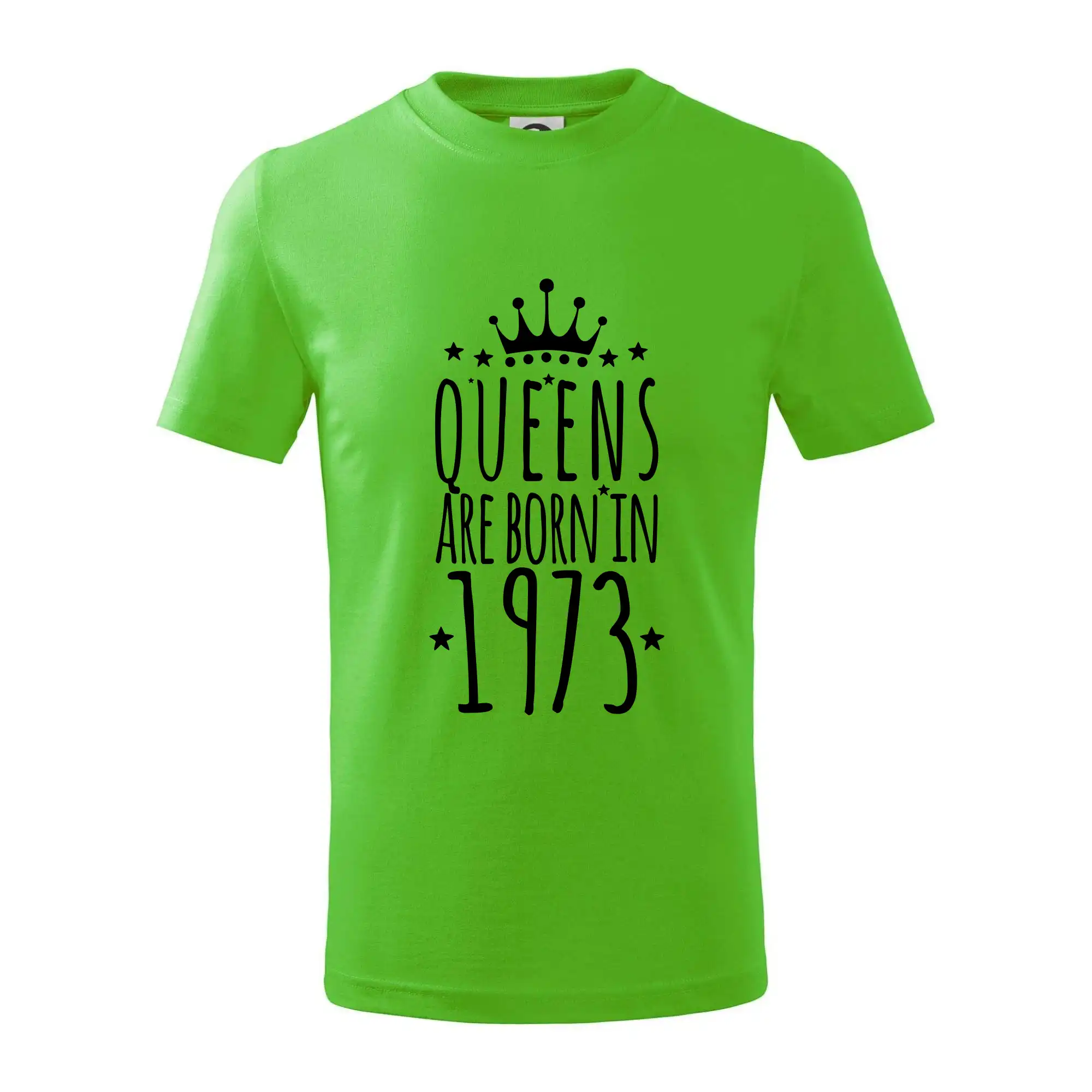 Tričká k narodeninám - Queens are born in 1973 - Tričko detské bavlnené