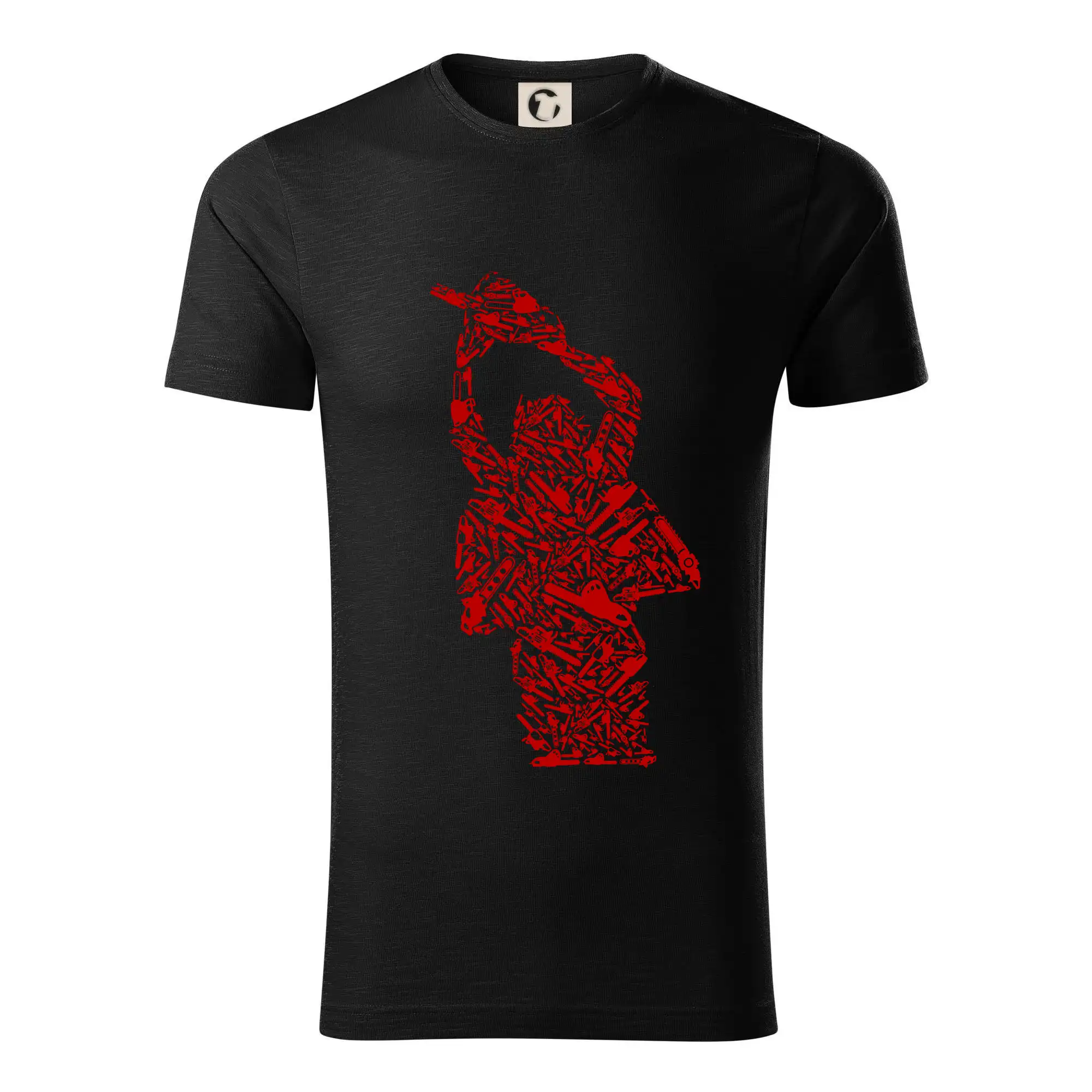 Filmové tričká - Chainsaw ikony postava - Tričko z organickej bavlny