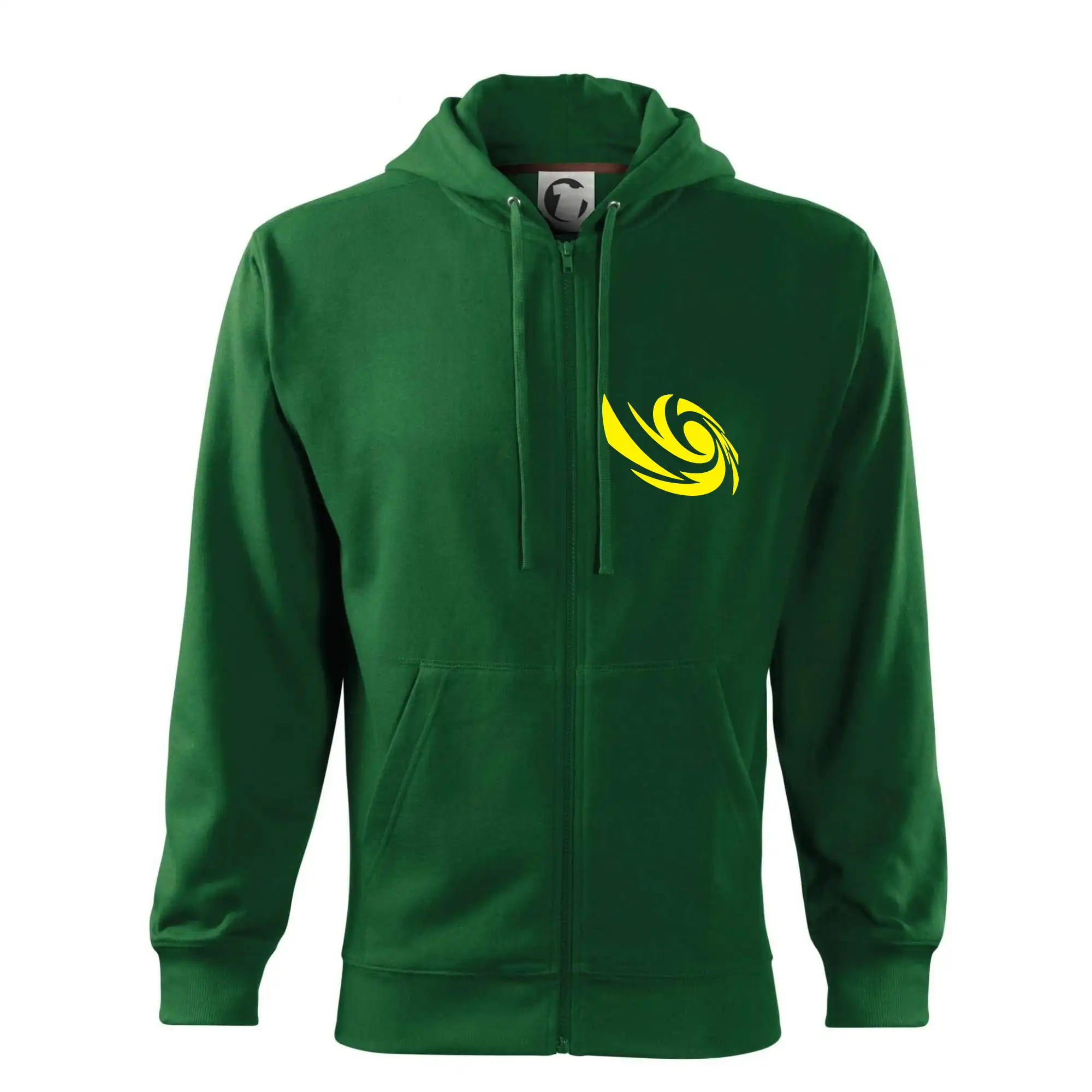 Tričká, mikiny a šiltovky pre Youtubery - Vortex logo na prsia - Mikina s kapucňou na zips trendy zipper