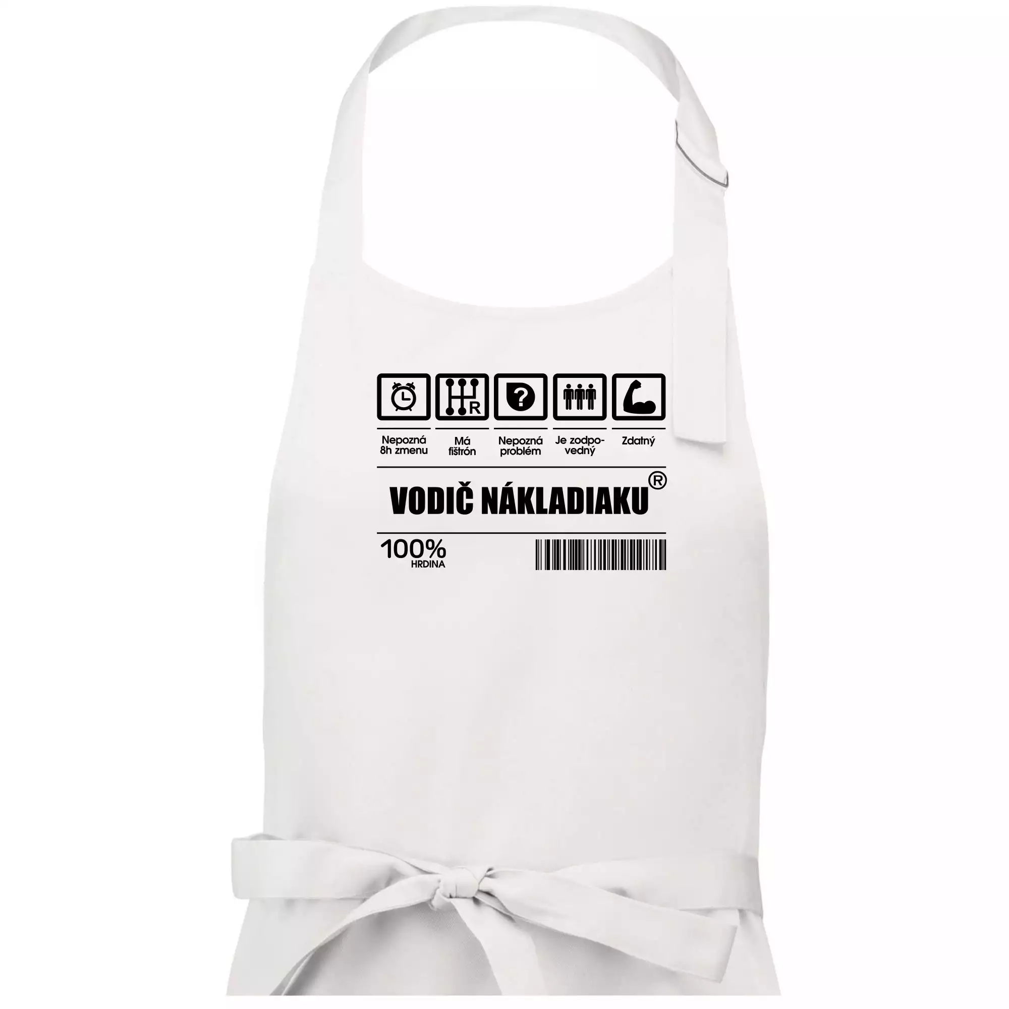 Čiarový kód - Vodič nákladiaku