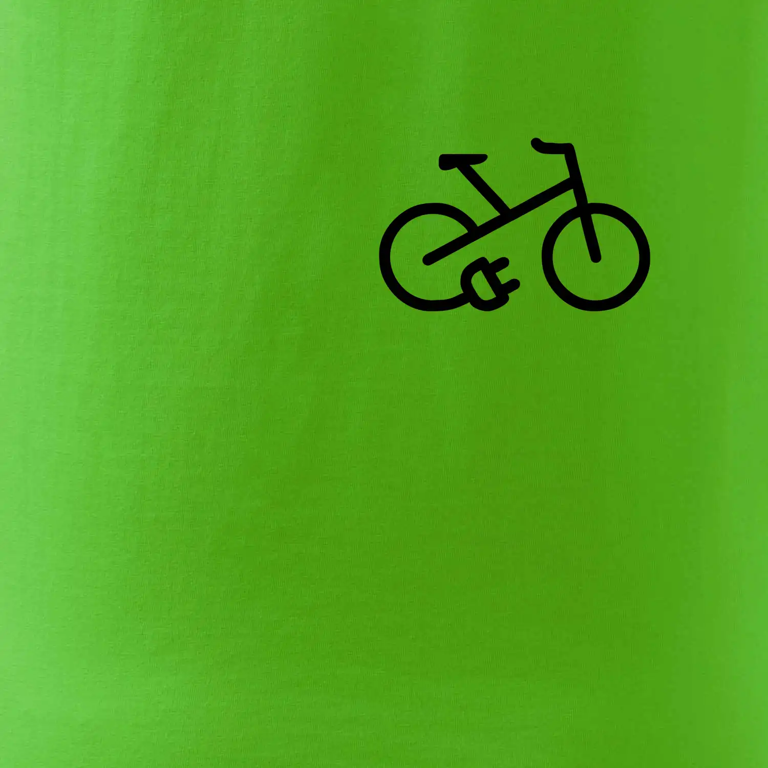 Obrázek kola na prsu ebike