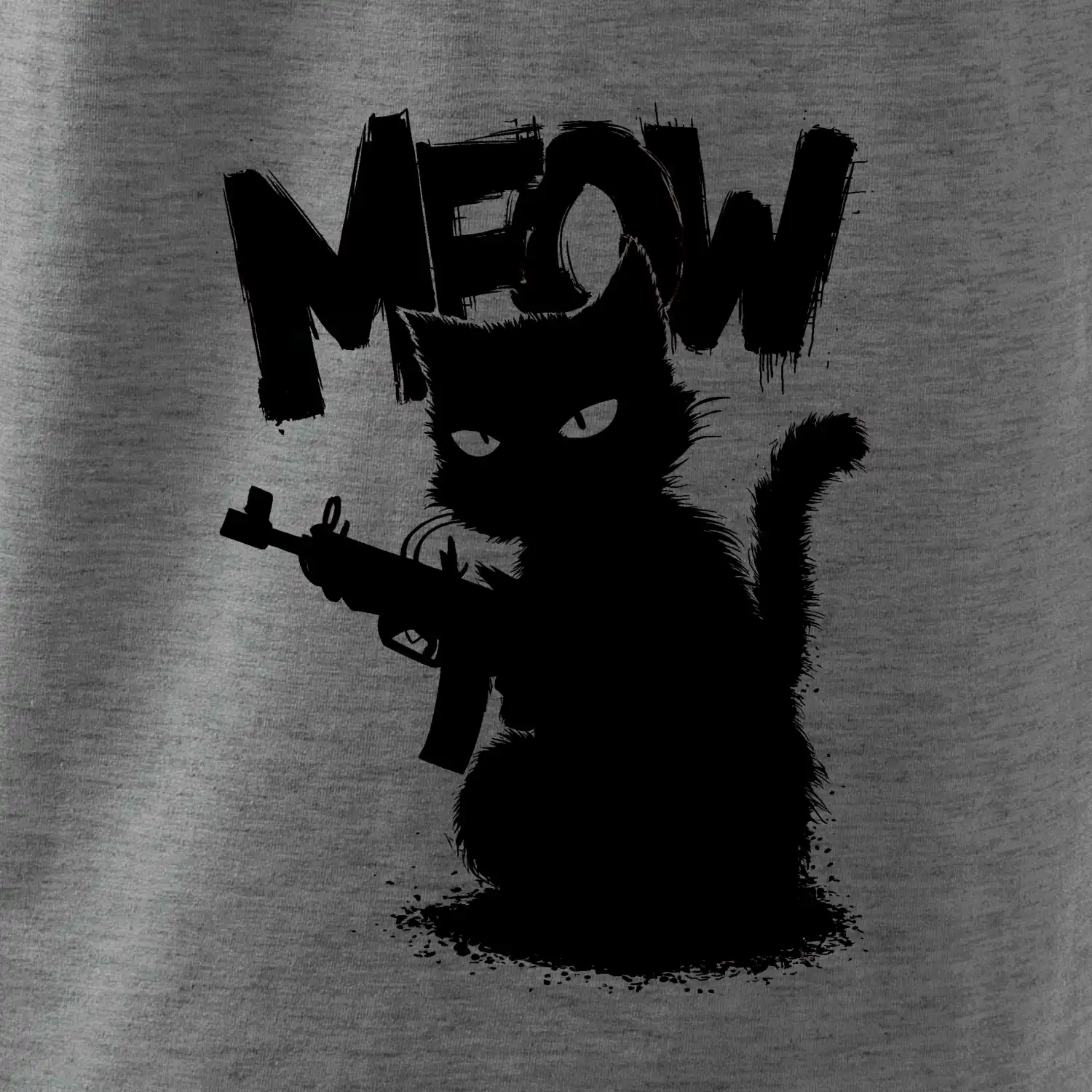 Meow kočka se zbraní