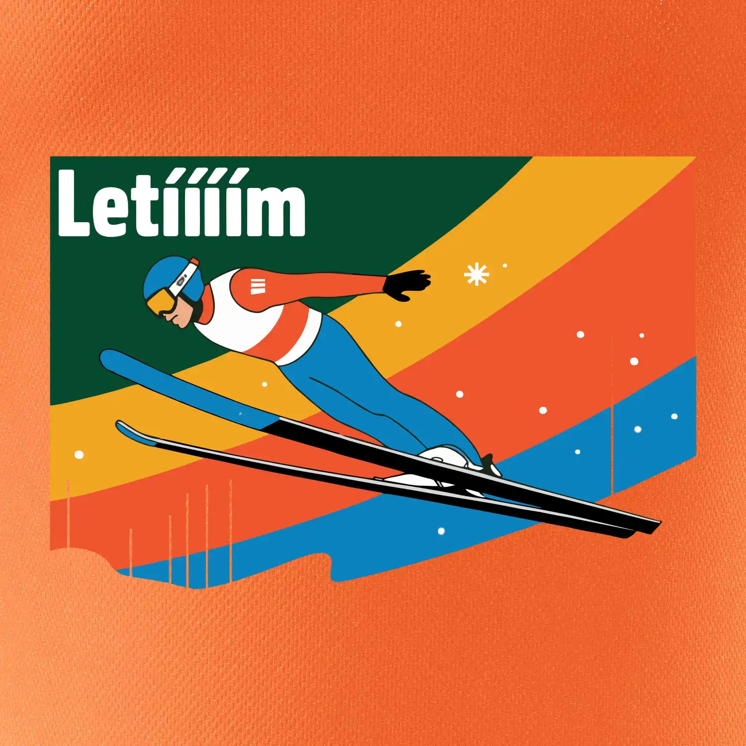 Letííím Skokan na lyžích