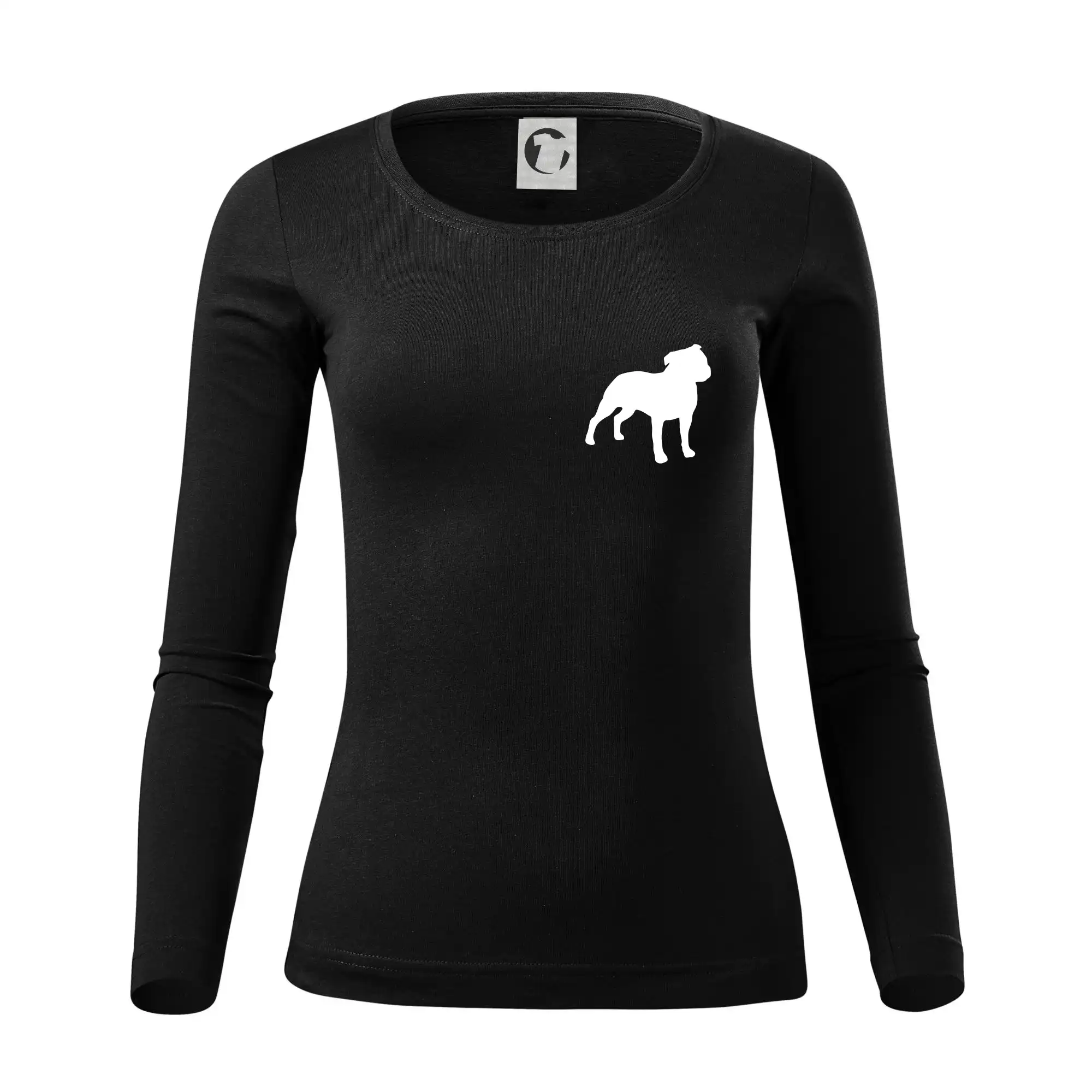 Americký stafordširský teriér  Na prsu