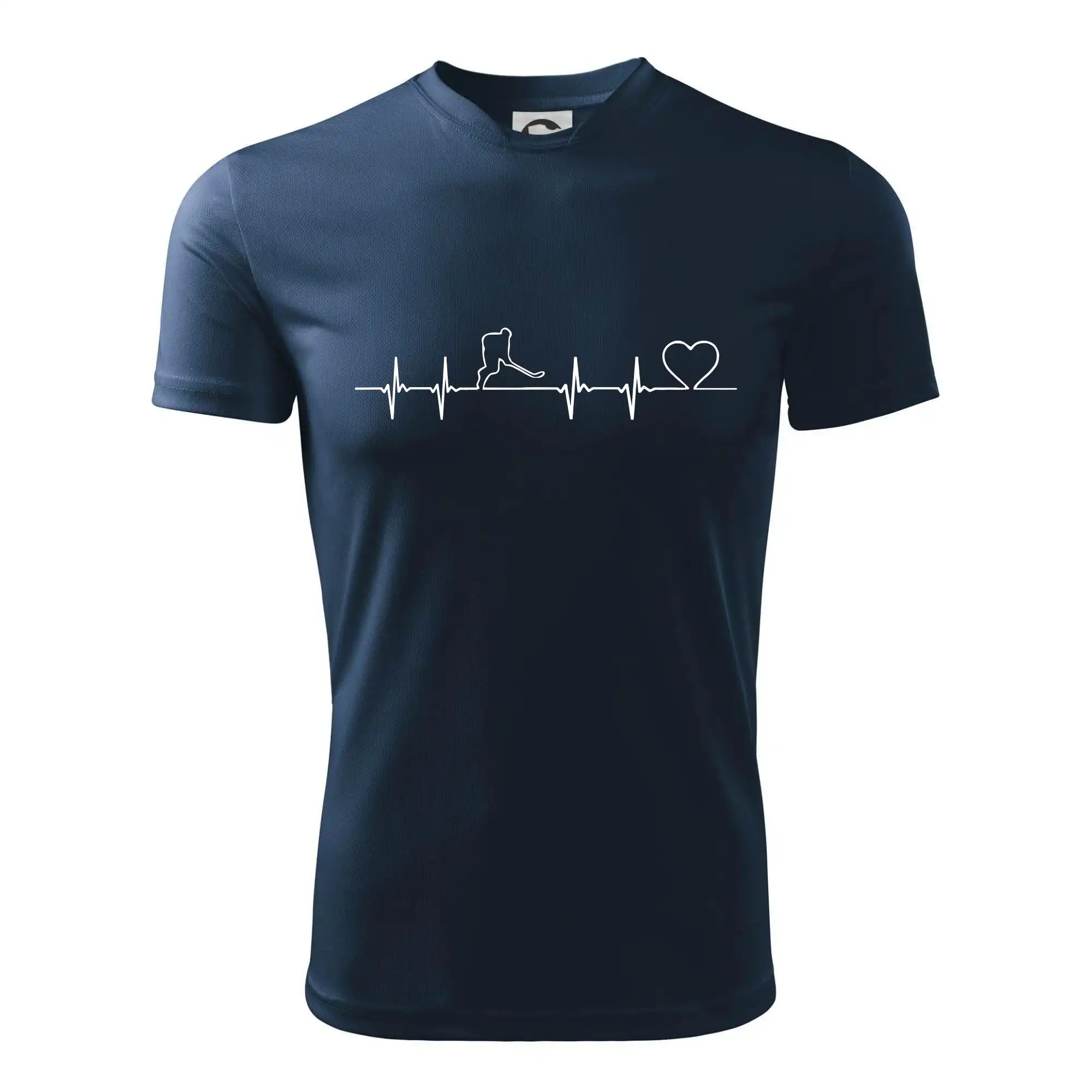 Hokejový hráč EKG
