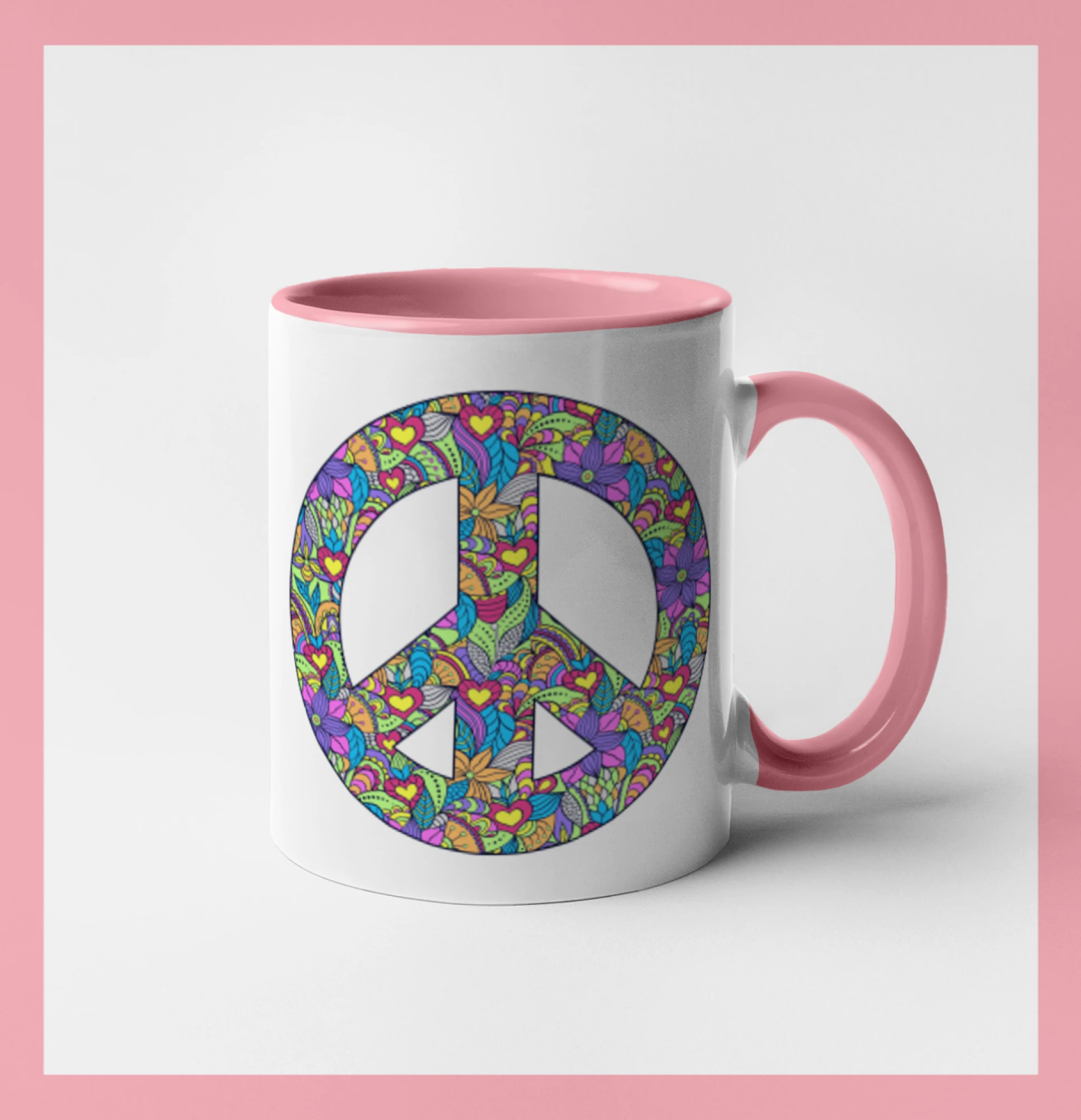 Peace symbol mandela