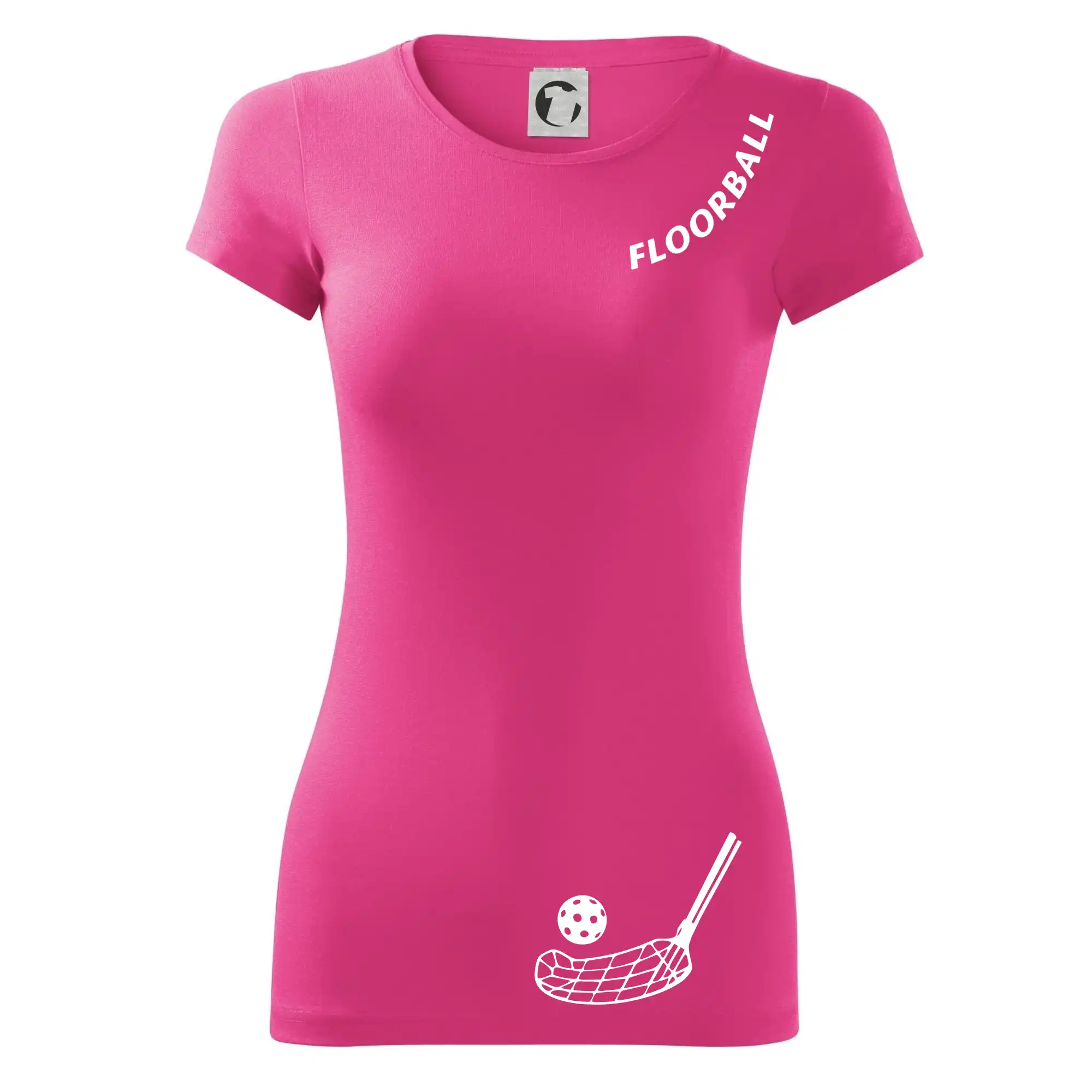 Floorball nápis šikmo