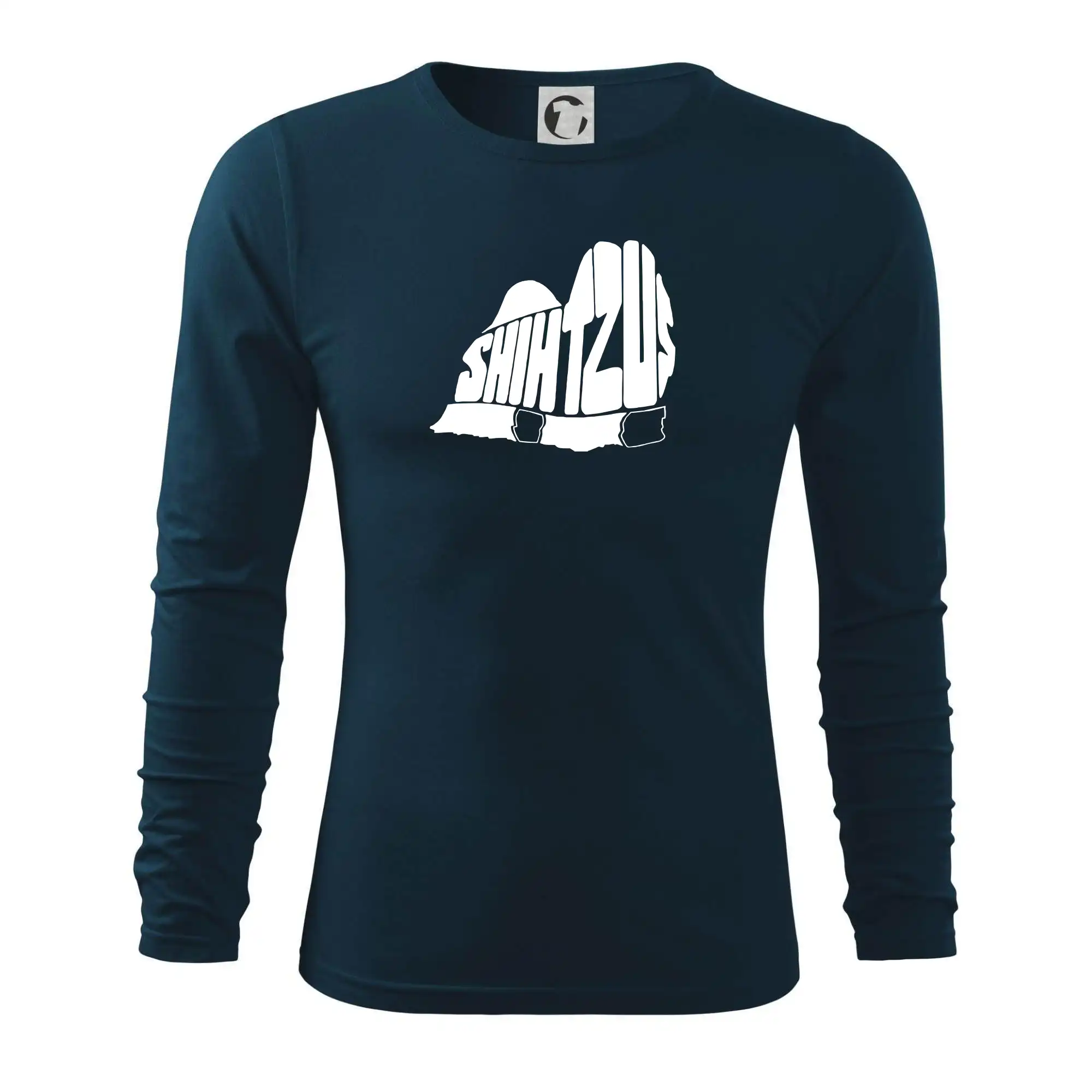 Shih-tzu - nápis v těle