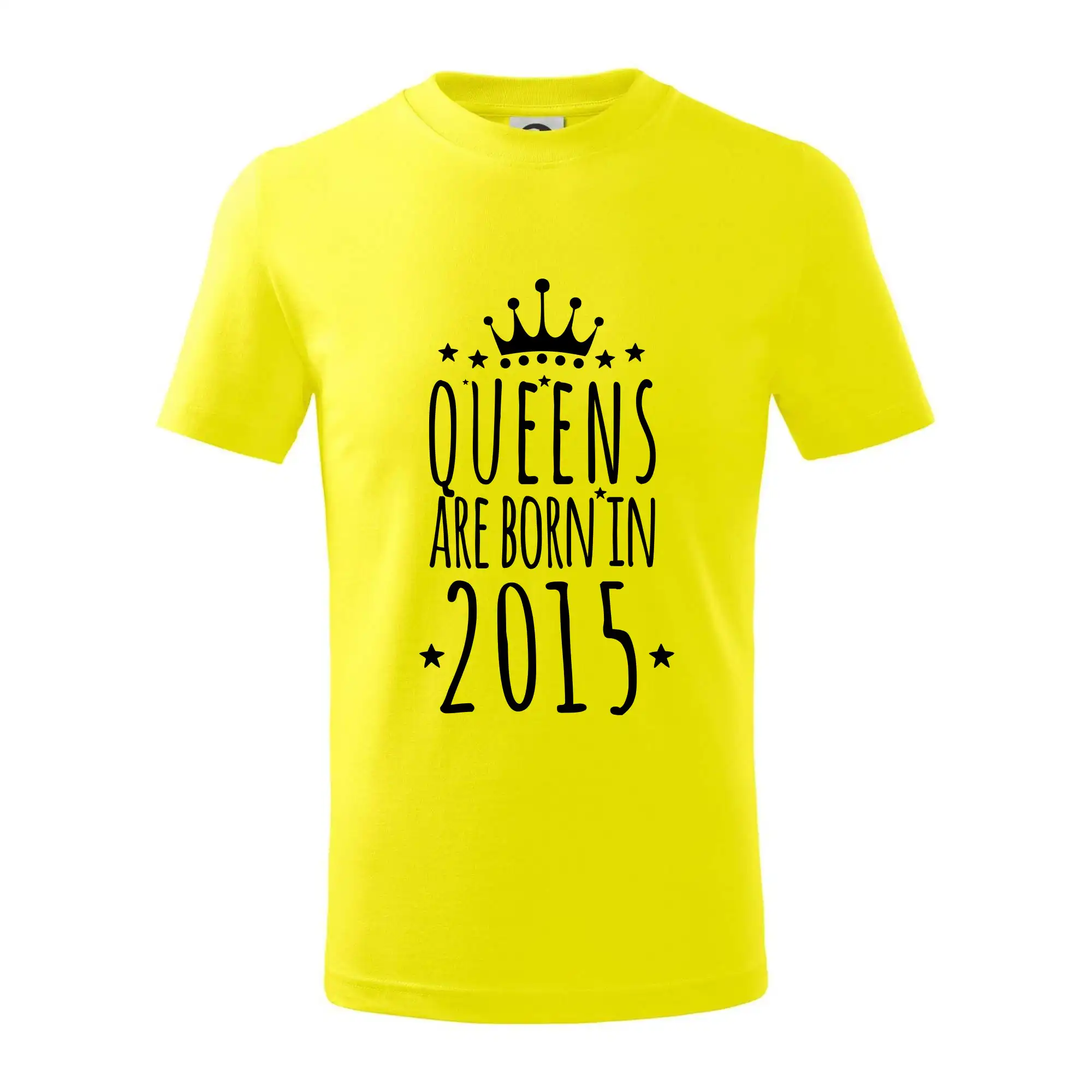 Queens are born in 2015 - Tričko detské bavlnené