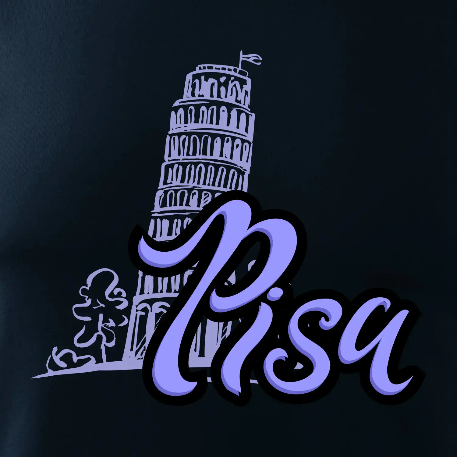 Pisa Lettering