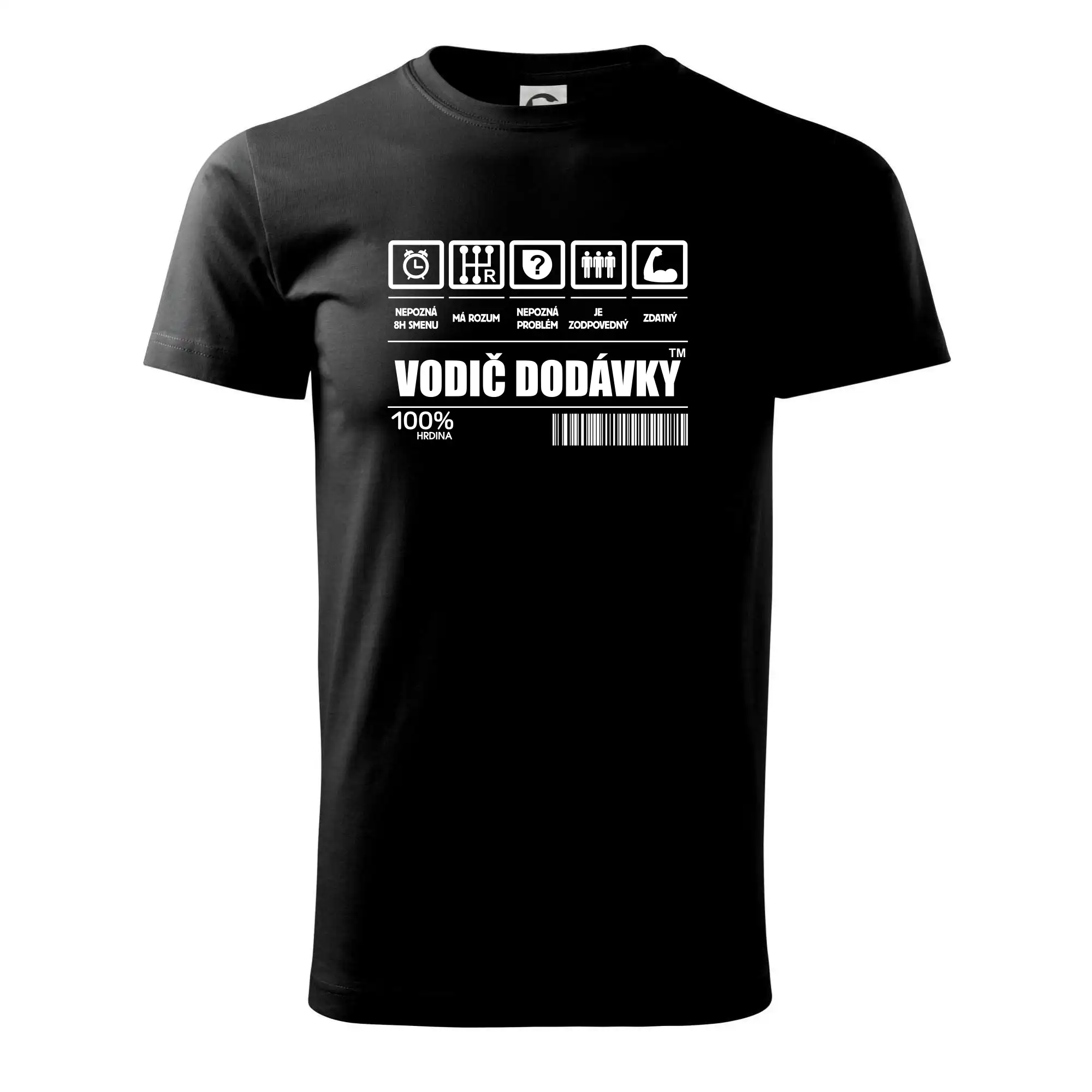 Čiarový kód - Vodič dodávky