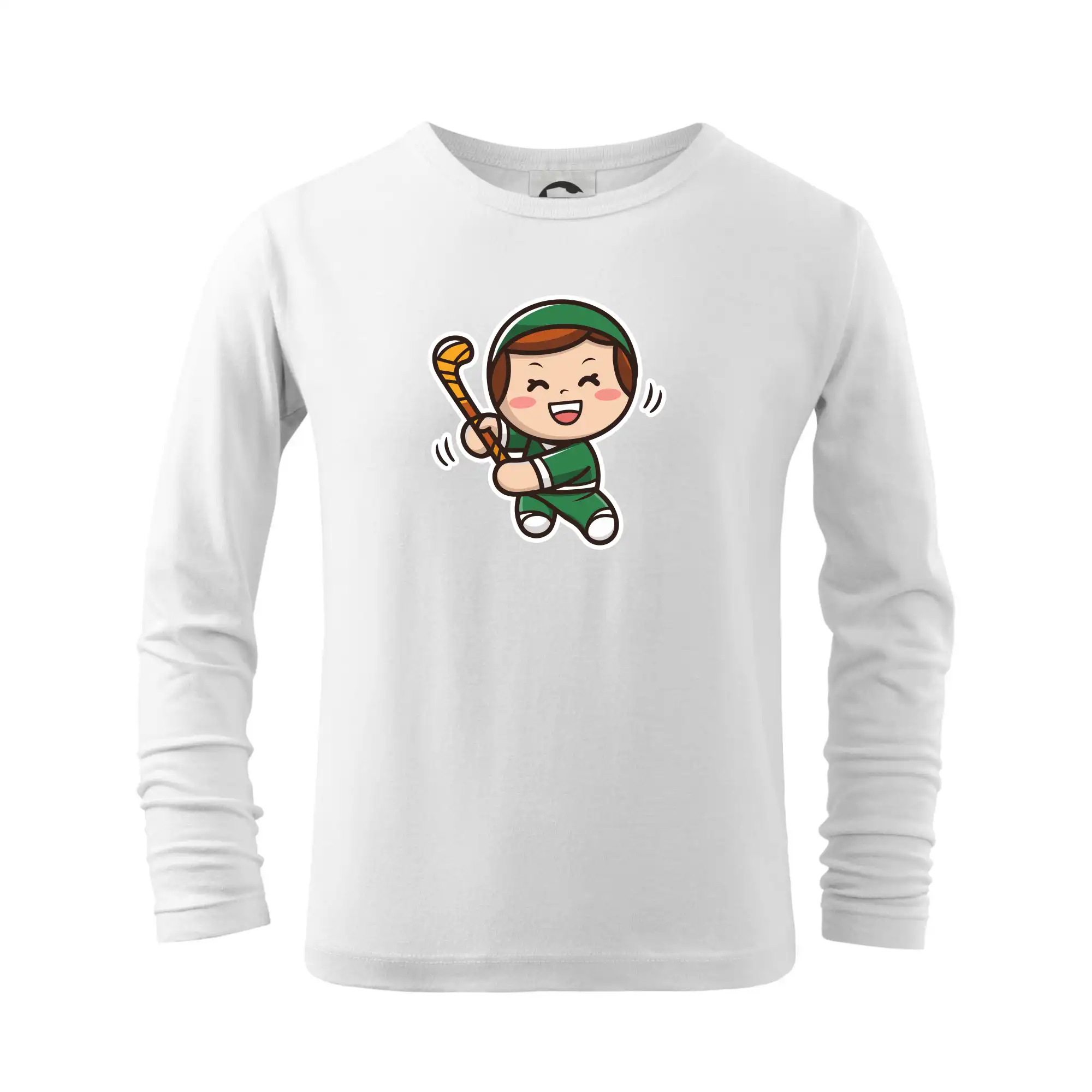 Ostatné športy - Ikona pozemný hokej chlapec / holka - Tričko detské Long Sleeve