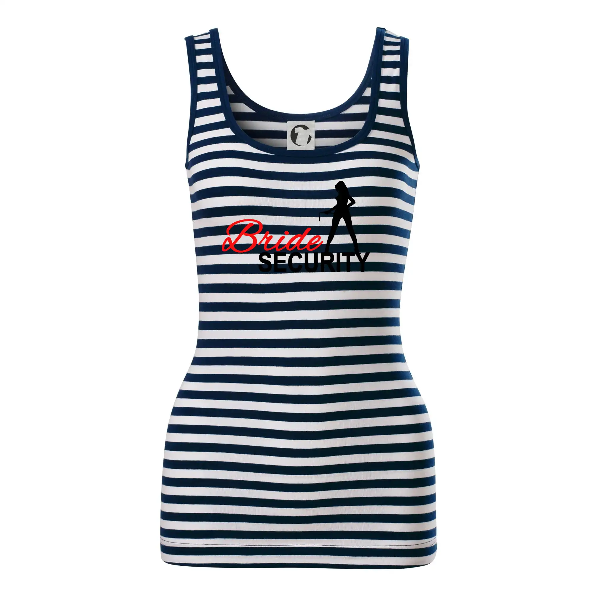 Svadobné tričká - Bride security - Sailor tielko na vodu