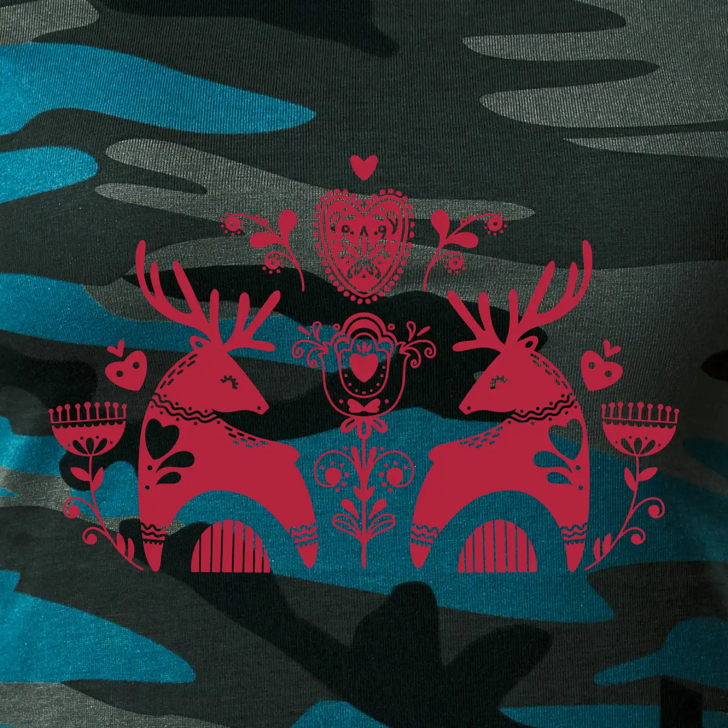 Folklor - dva jeleni