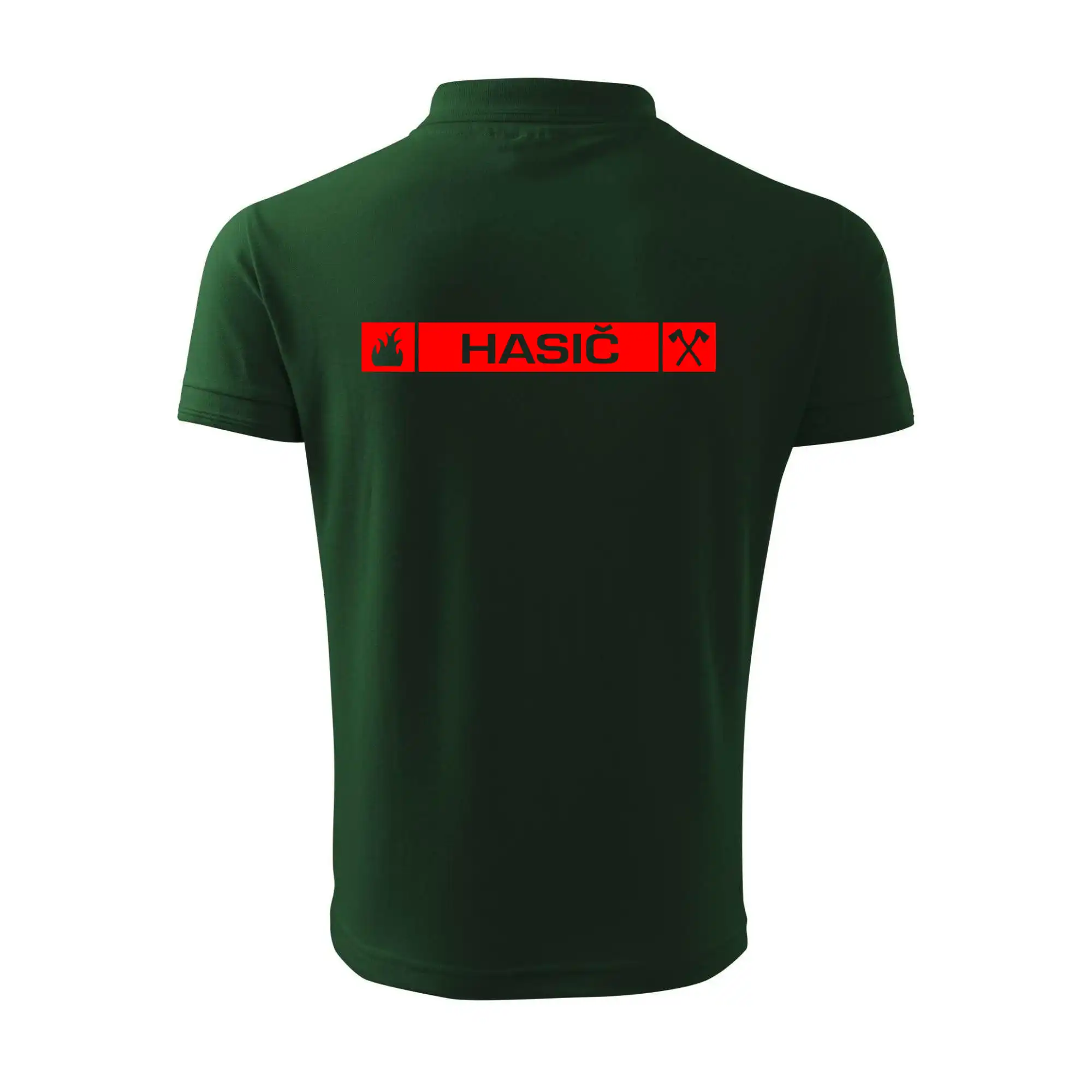 Originálne tričká pre hasičov - Hasiči predný znak - Polokošeľa pánska Pique Polo 203