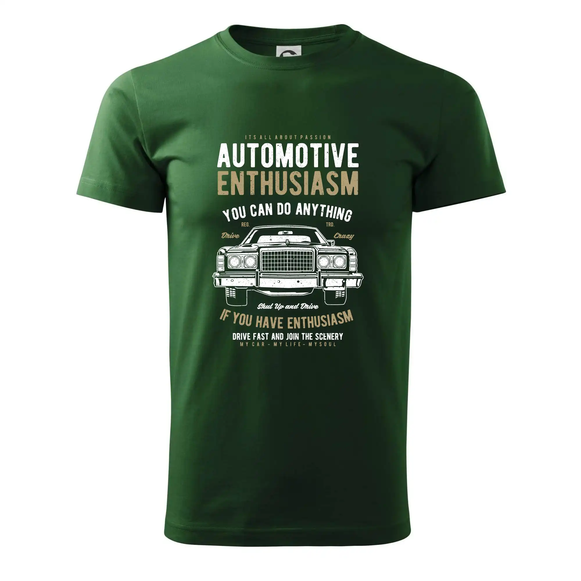 Auto tričká - Automotive Enthusiasm - Pánske tričko nižšej gramáže