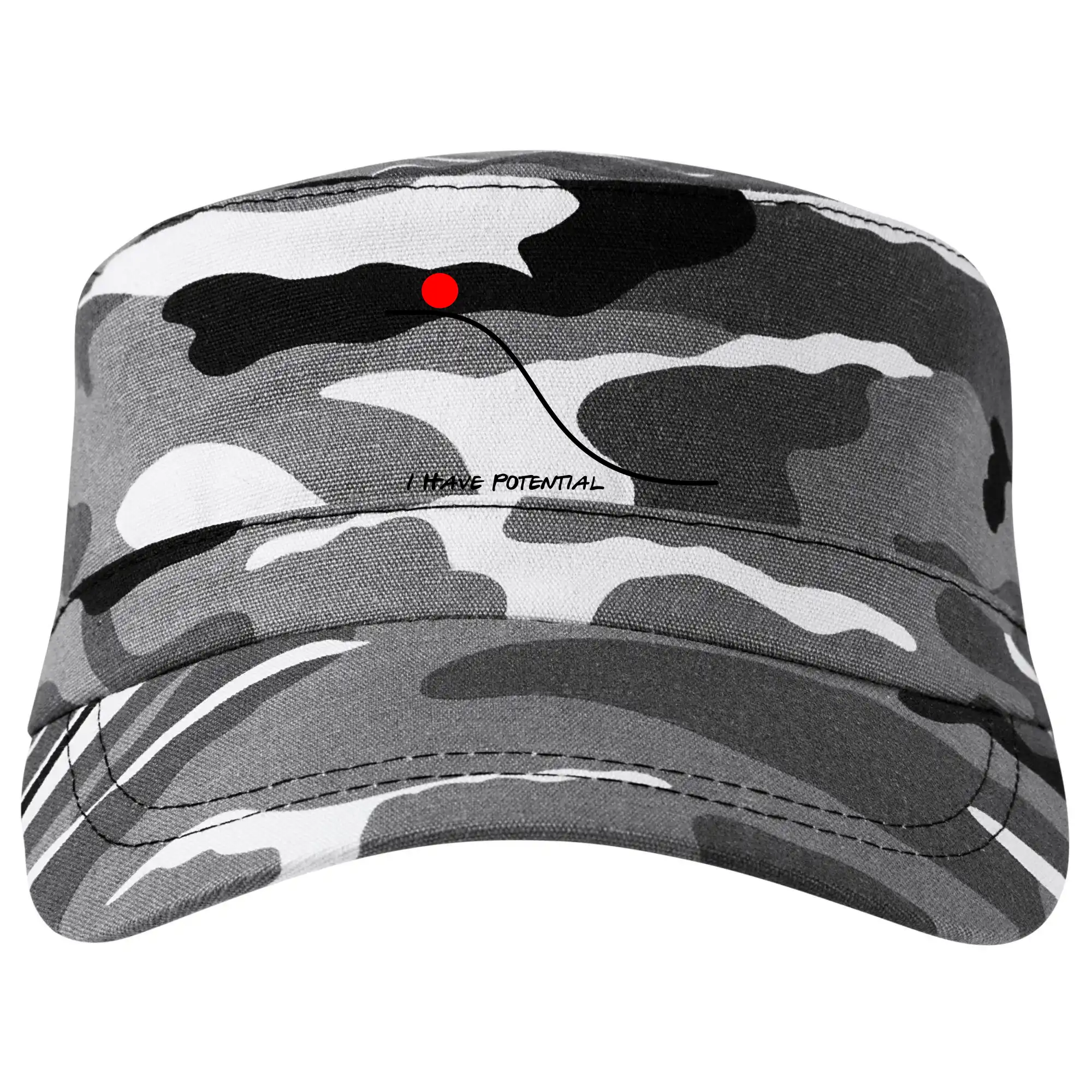 Vtipné tričká pre matematiky - I have potential - Šiltovka CAMO