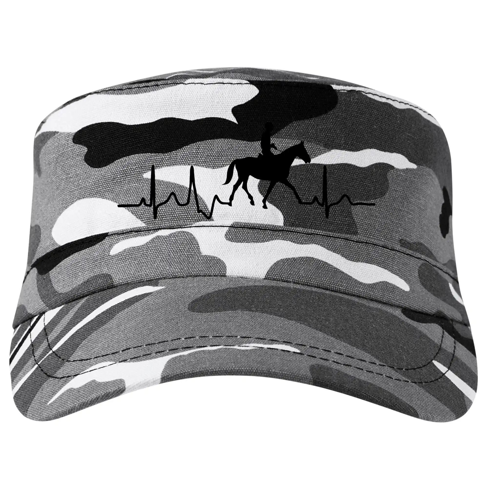 Tričká s koňmi - EKG jazda na koni - Šiltovka CAMO