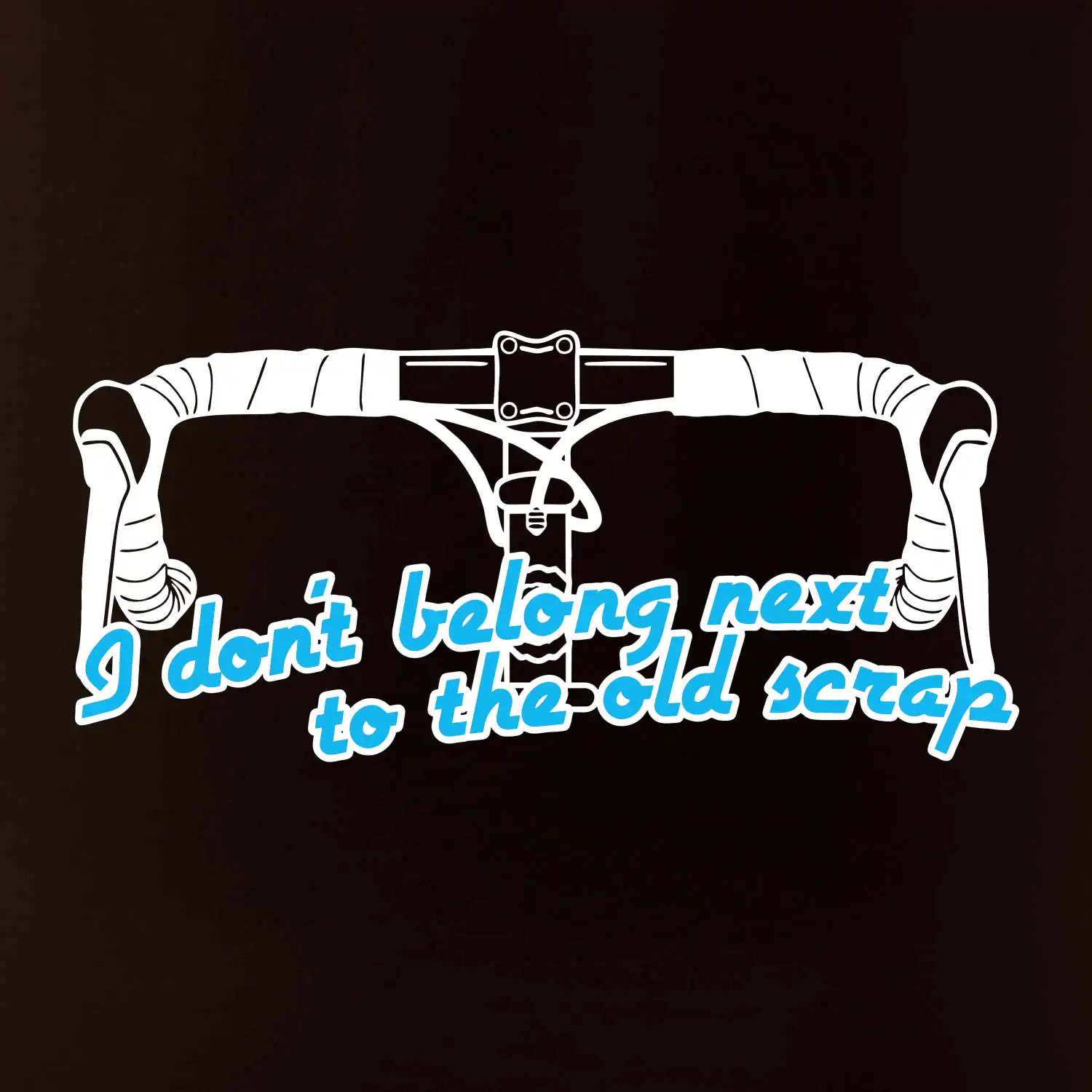 I don't belong next to the old scrap