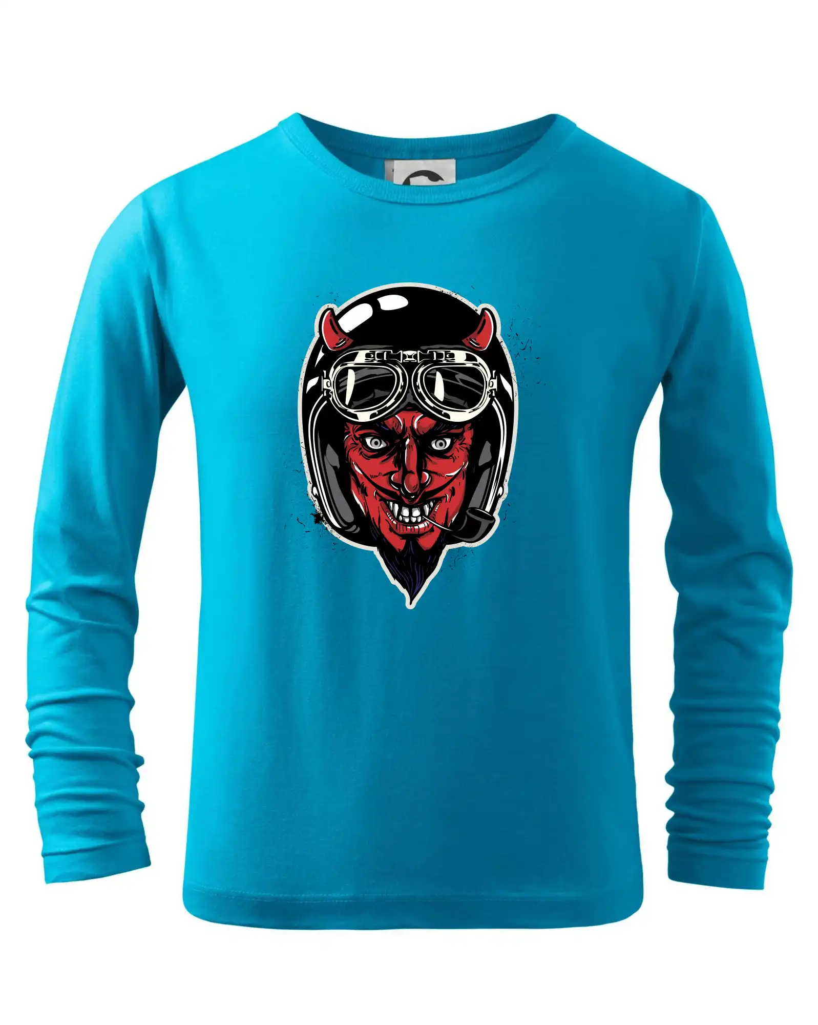 Chopper triko - Diabol motorkár - Tričko detské Long Sleeve