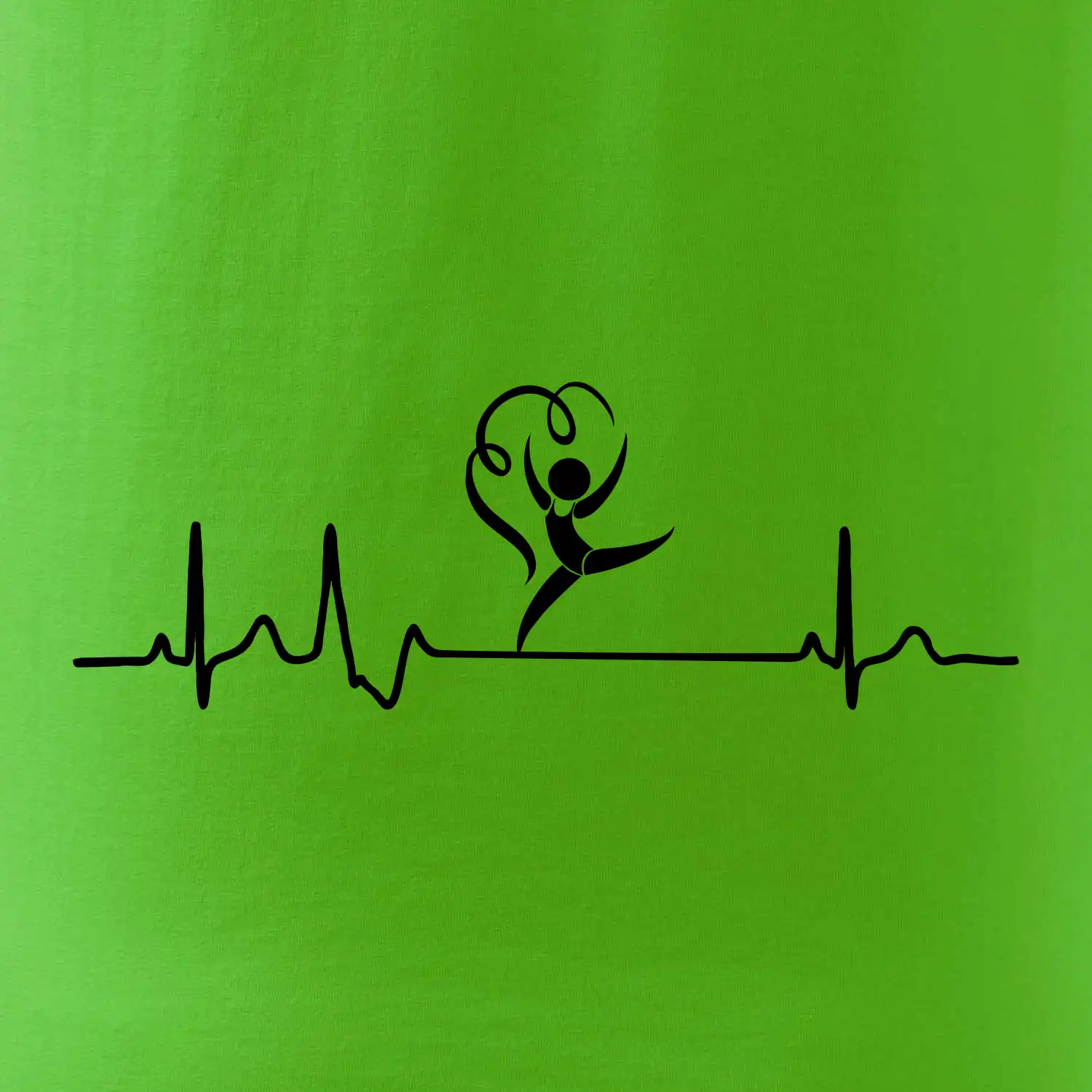 EKG moderní gymnastika stuha