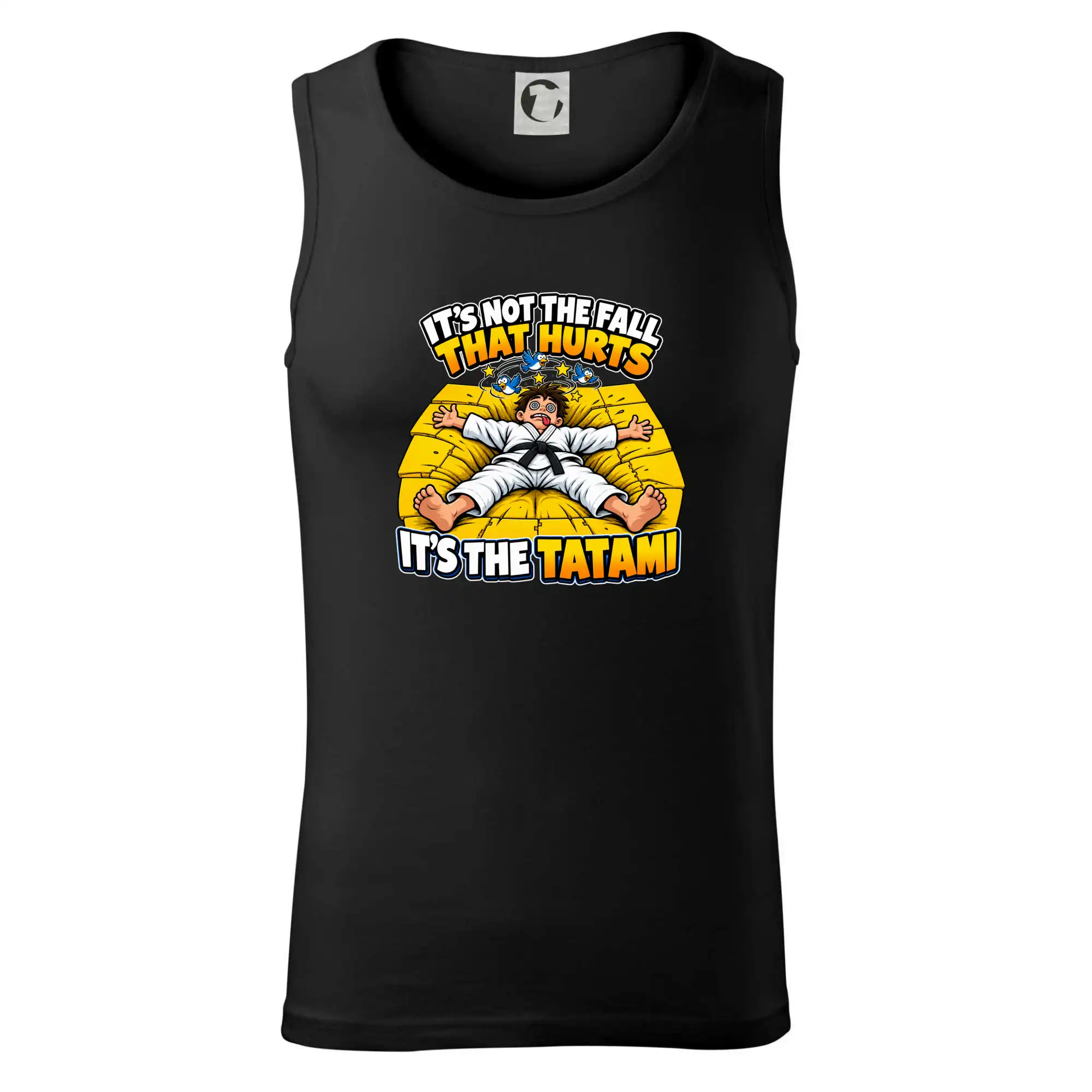Pád bolí tatami judo