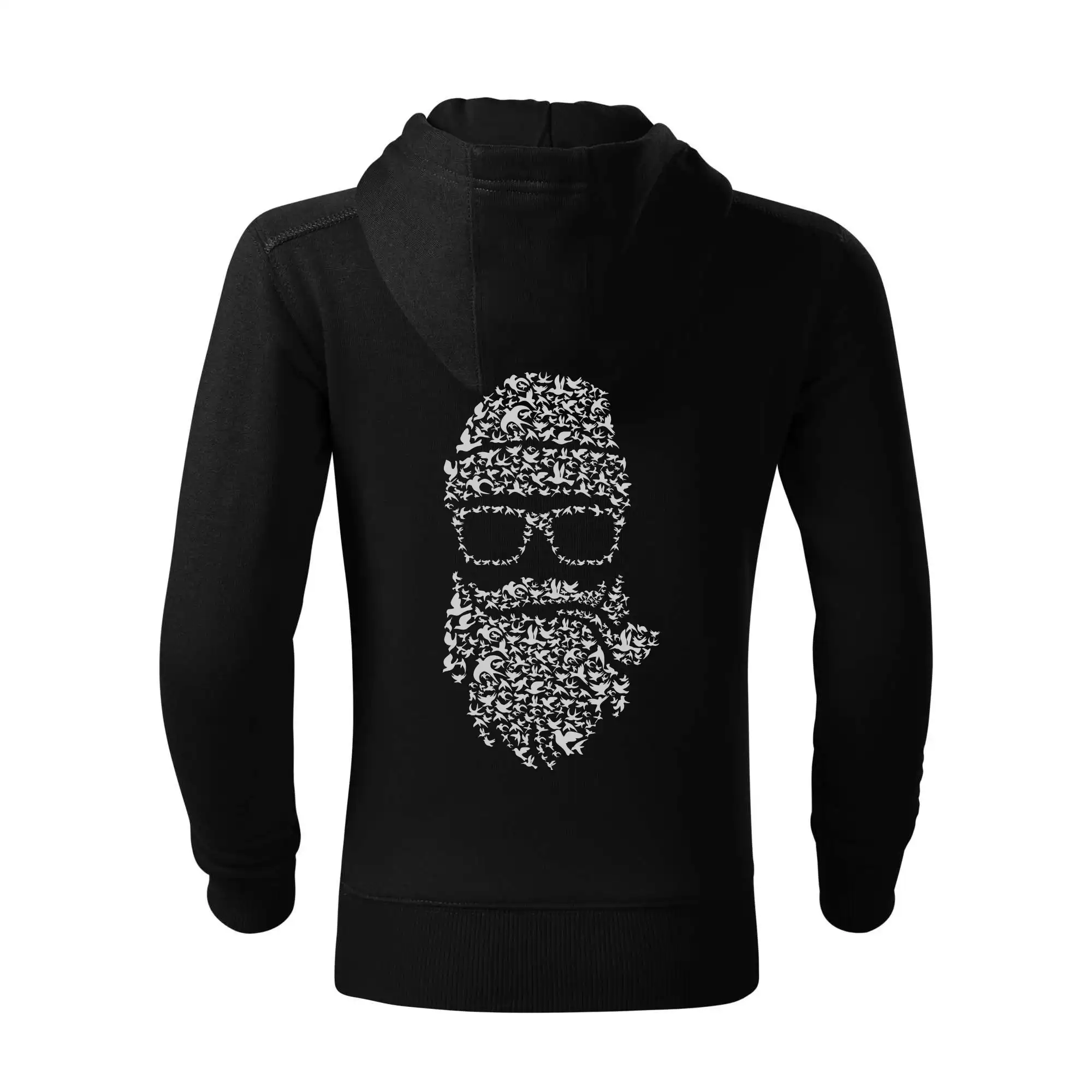 Vousáč složený z ptáků