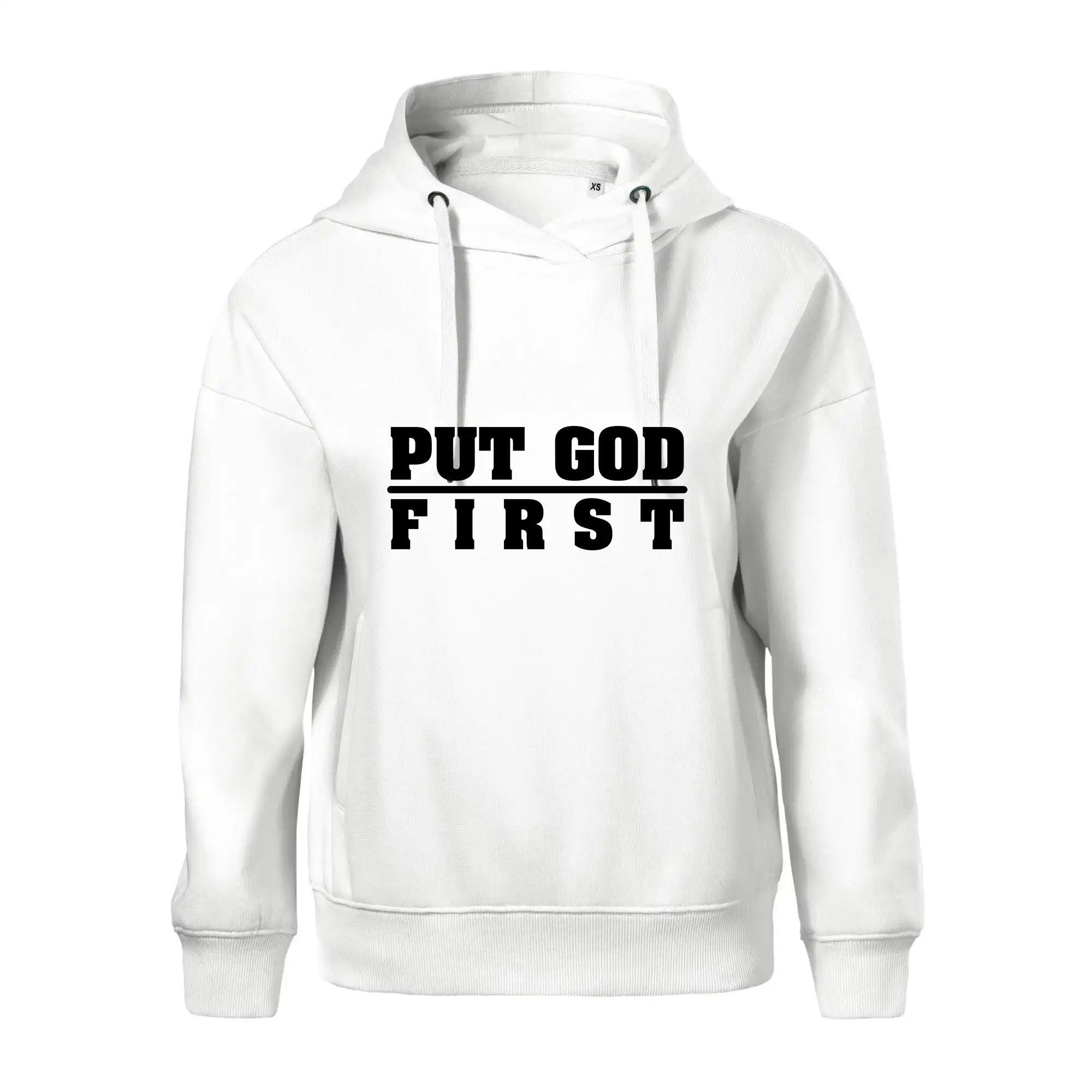 Put God first tlustý nápis