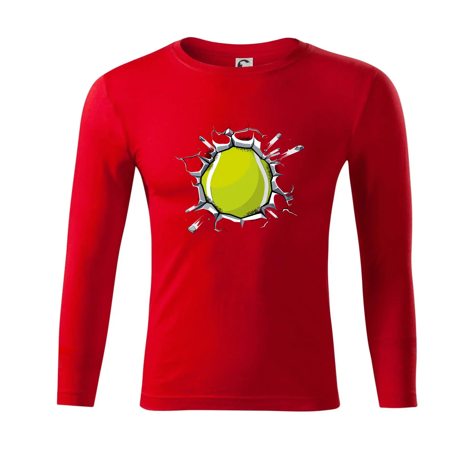 Tenisový míč v triku