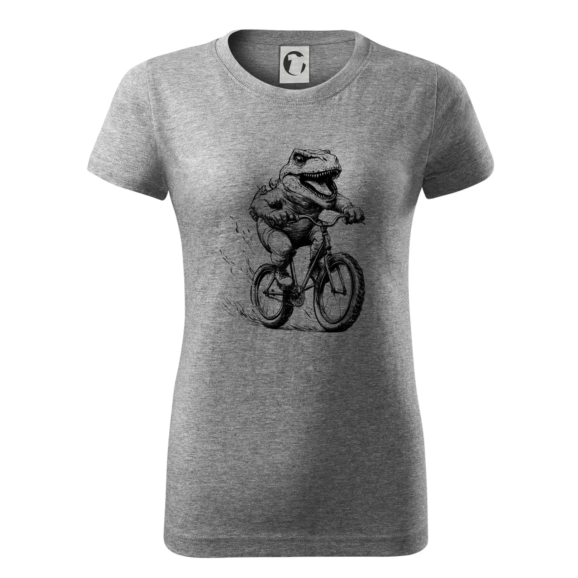 Naštvaný Dinosaurus na kole