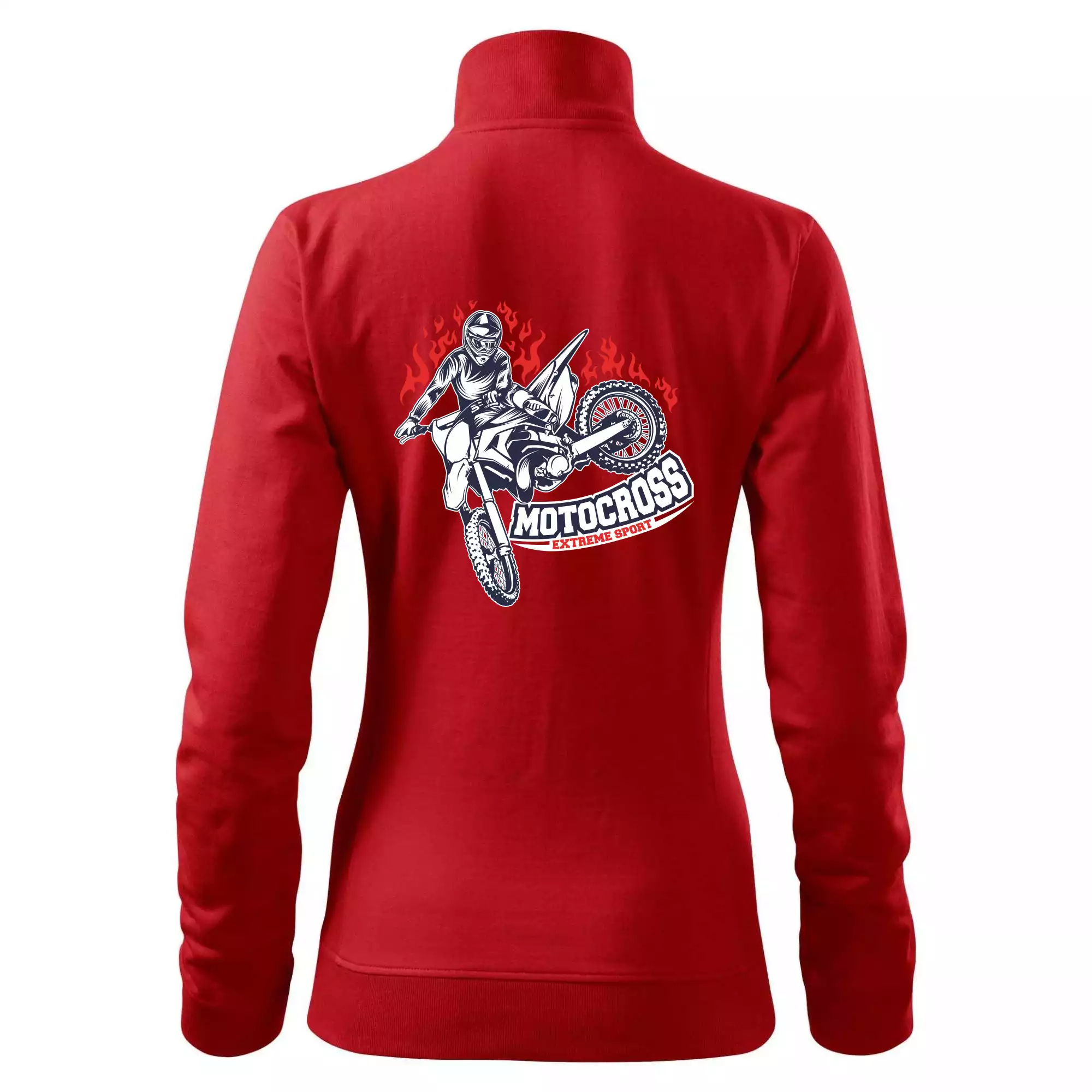 Motocross extreme sport fire