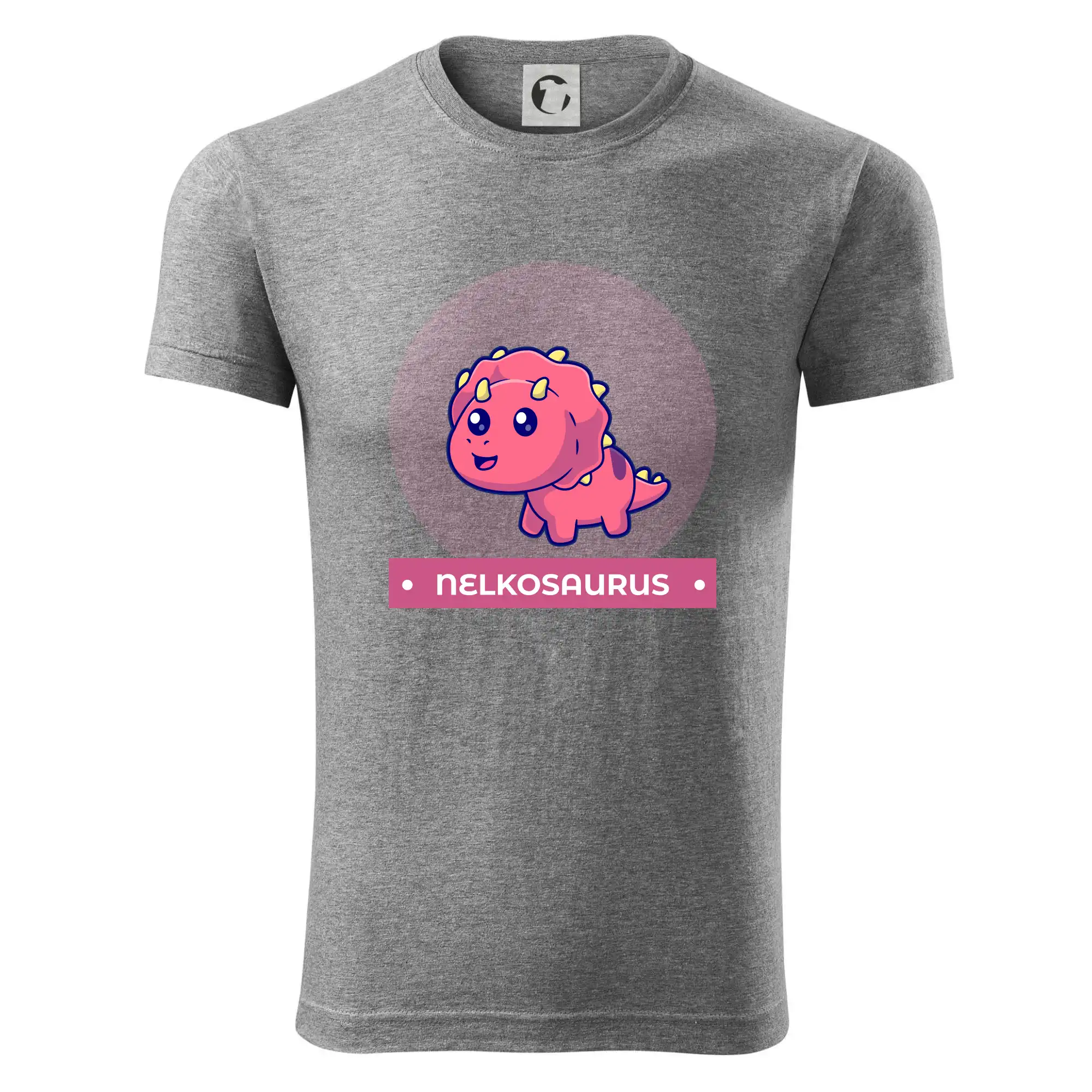 Detské tričká, mikiny a body s originálnymi potlačami | Veselé motívy pre chlapcov aj dievčatá - Dinosaurie mená - růžový dinosaurus - Viper FIT - Pánske zúžené tričko