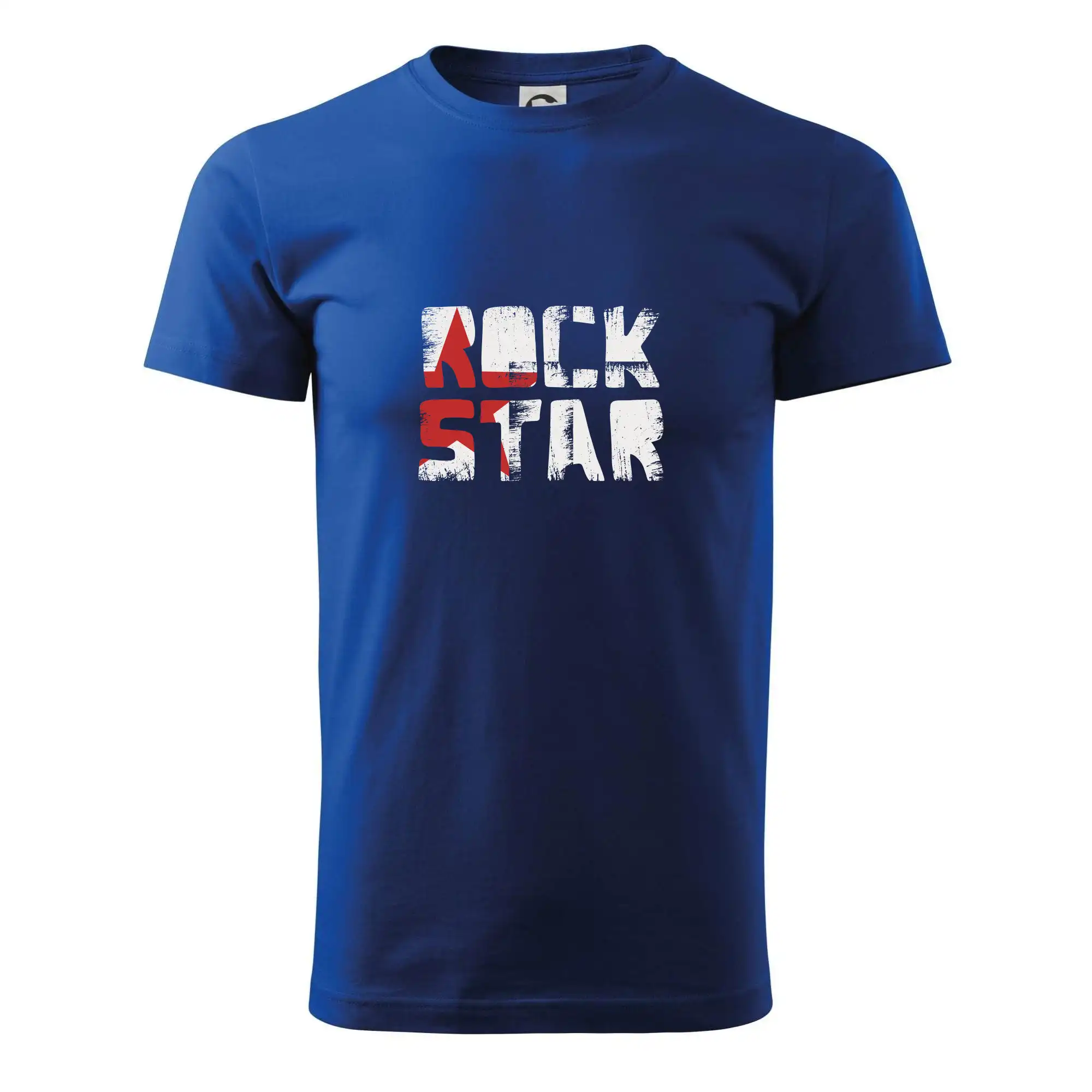 Rock star nápis - Pánske tričko nižšej gramáže