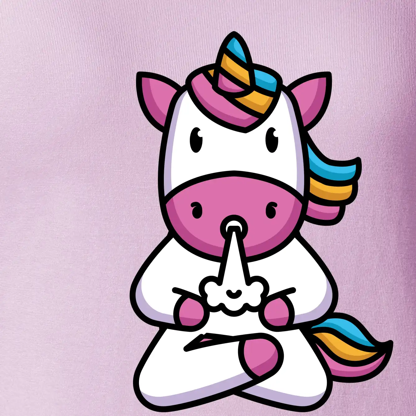 Yoga funící jednorožec