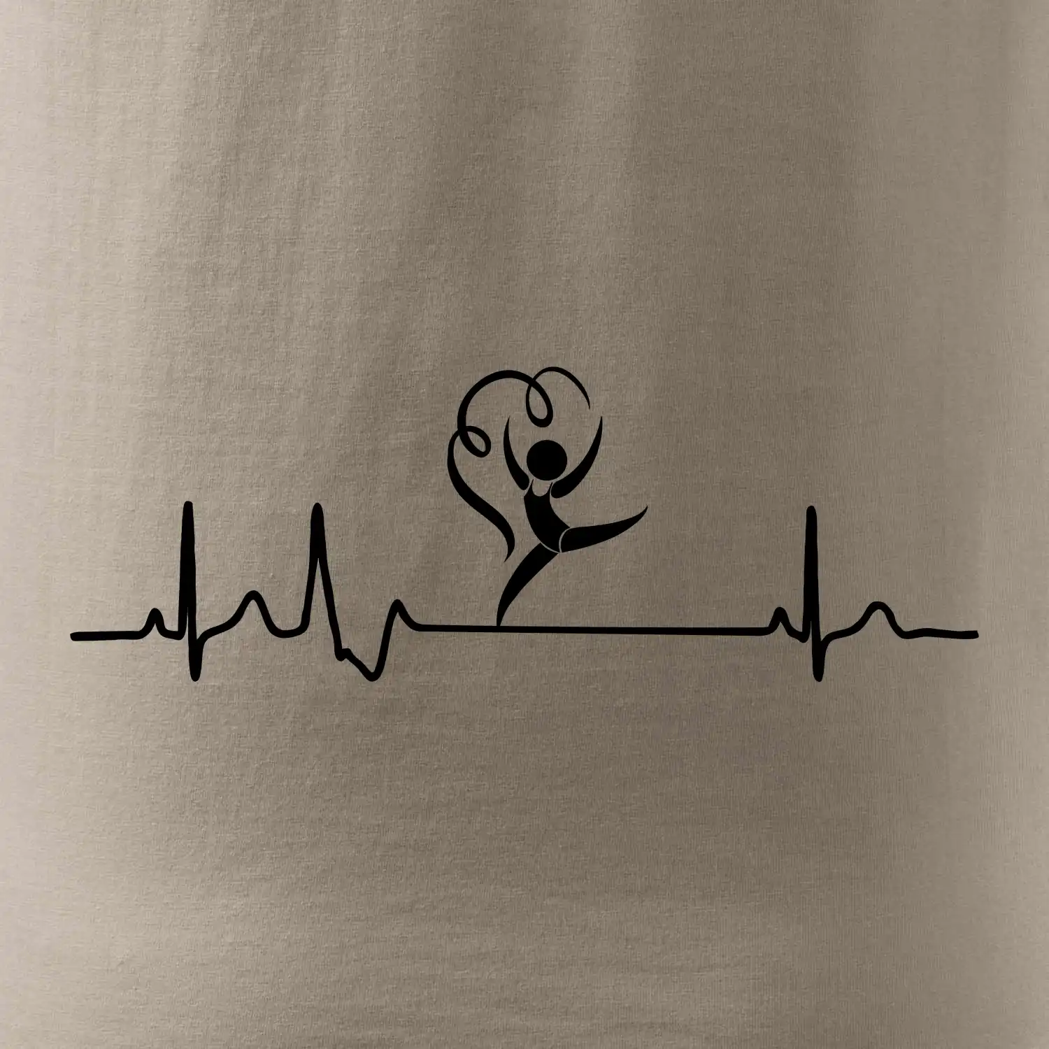 EKG moderní gymnastika stuha