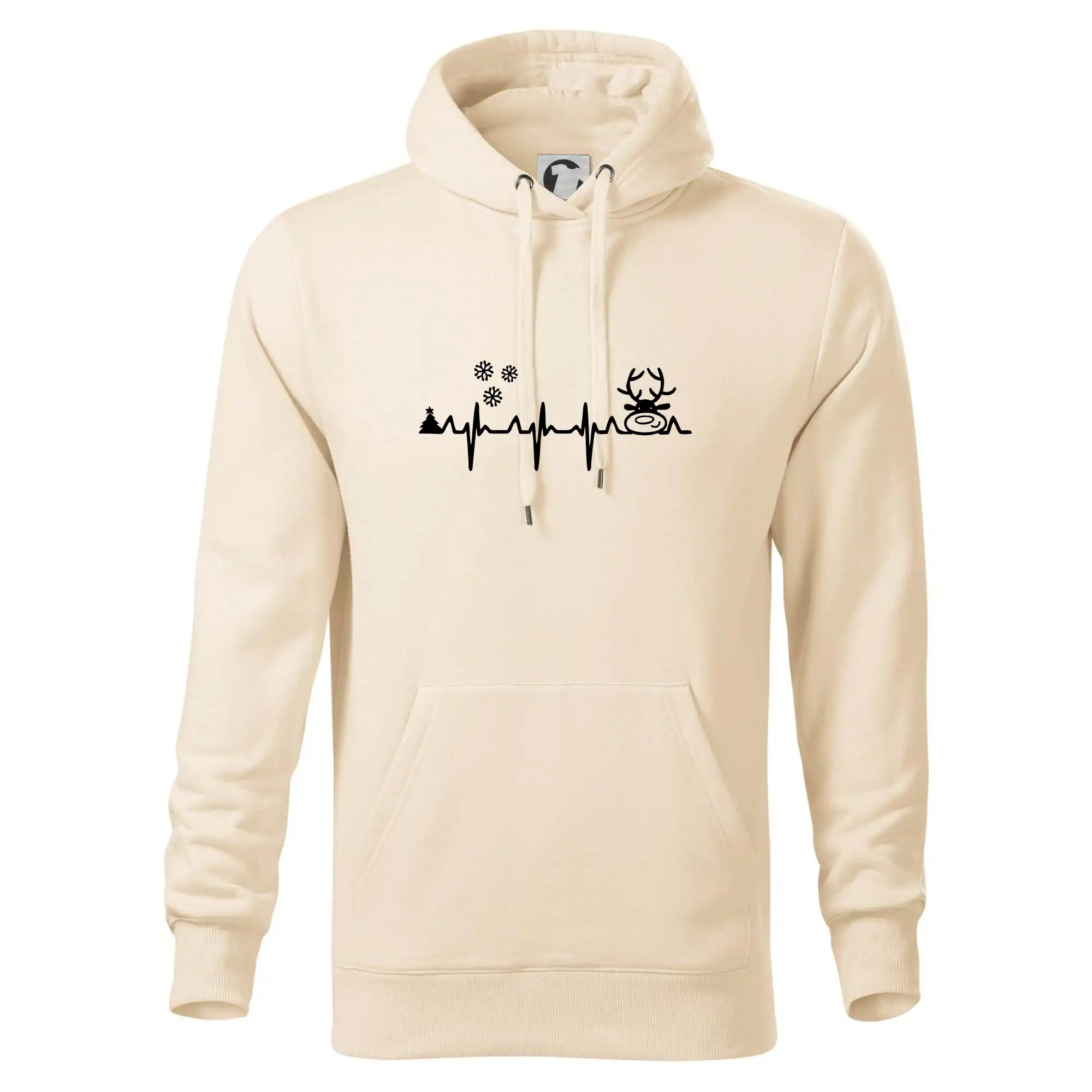 EKG Vánoce Vločky a sob