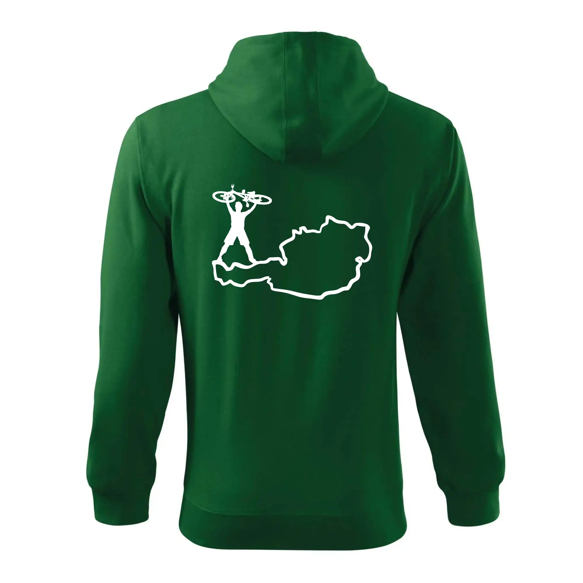 Cyklista - Mapa Rakouska