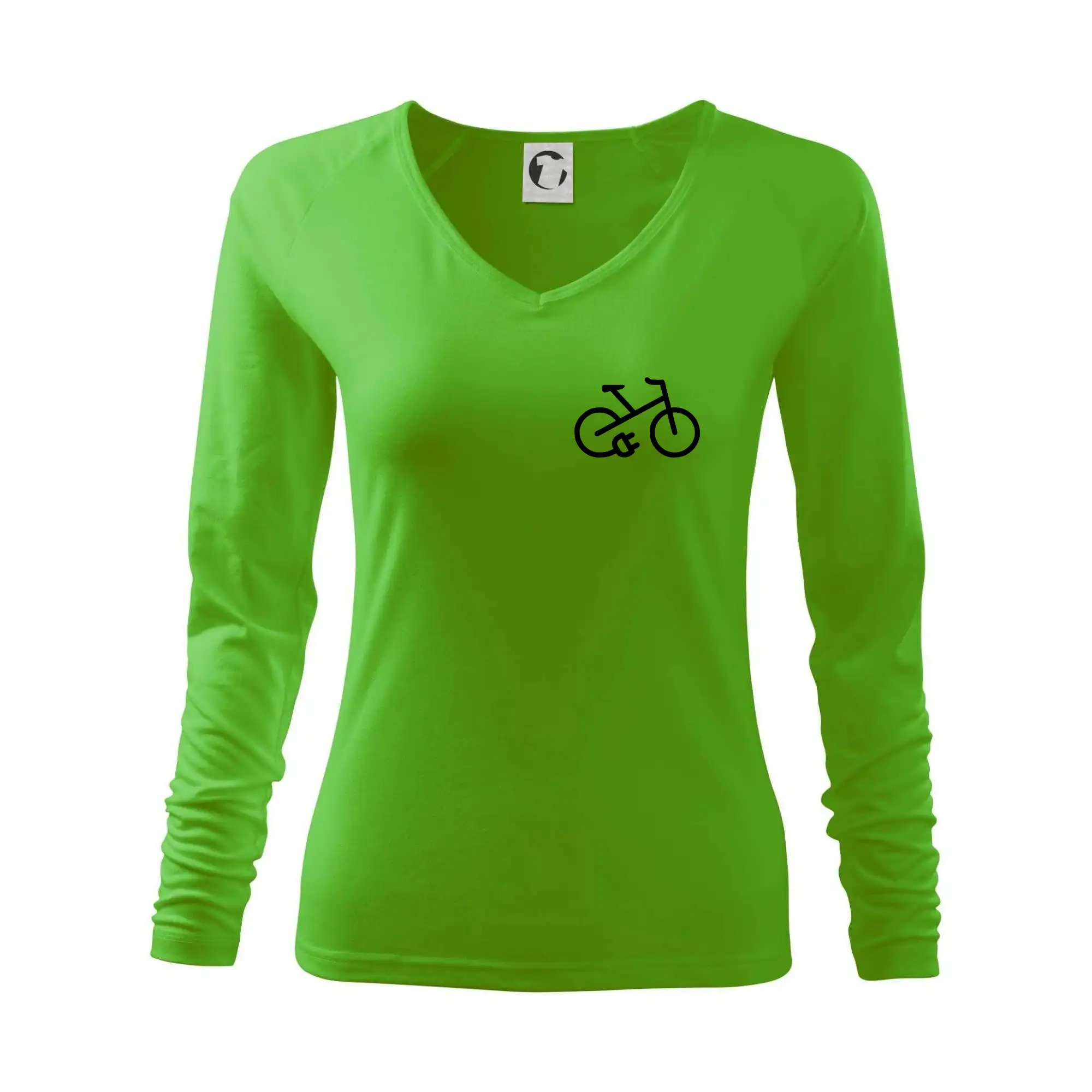 Obrázek kola na prsu ebike