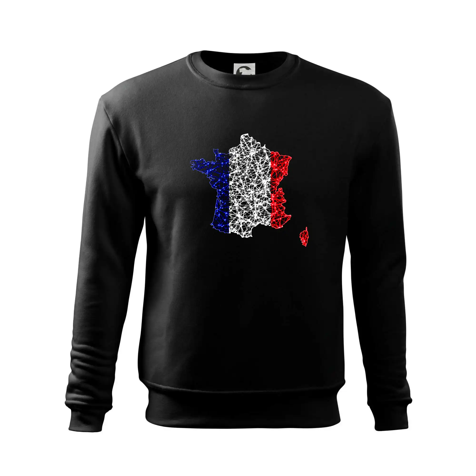 Francouzská vlajka body mapa