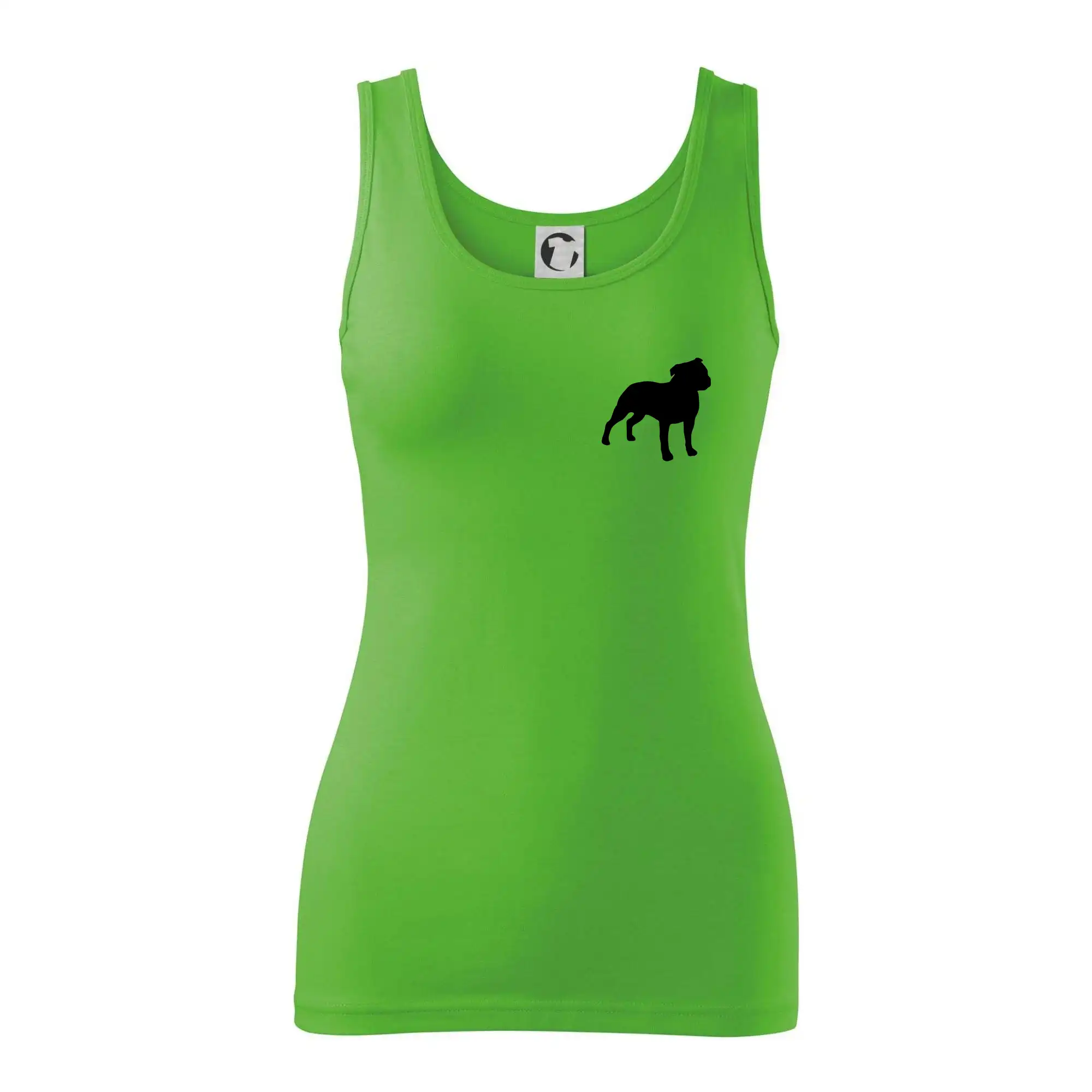 Americký stafordširský teriér  Na prsu