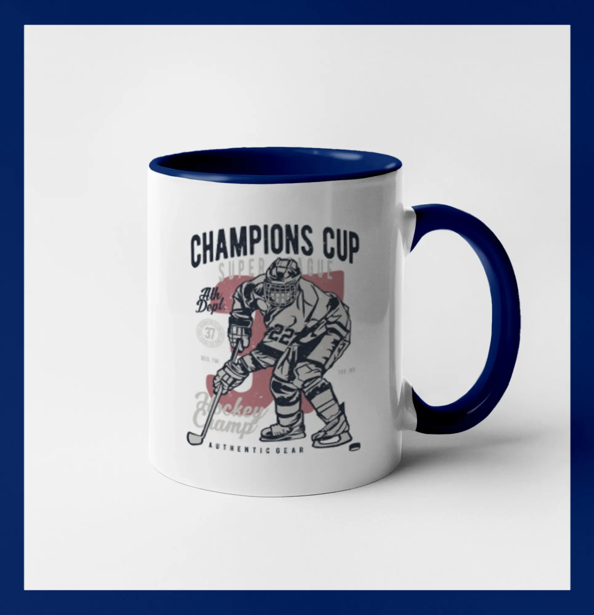 Hokejová trička - Champions Cup Hockey - Hrnček 