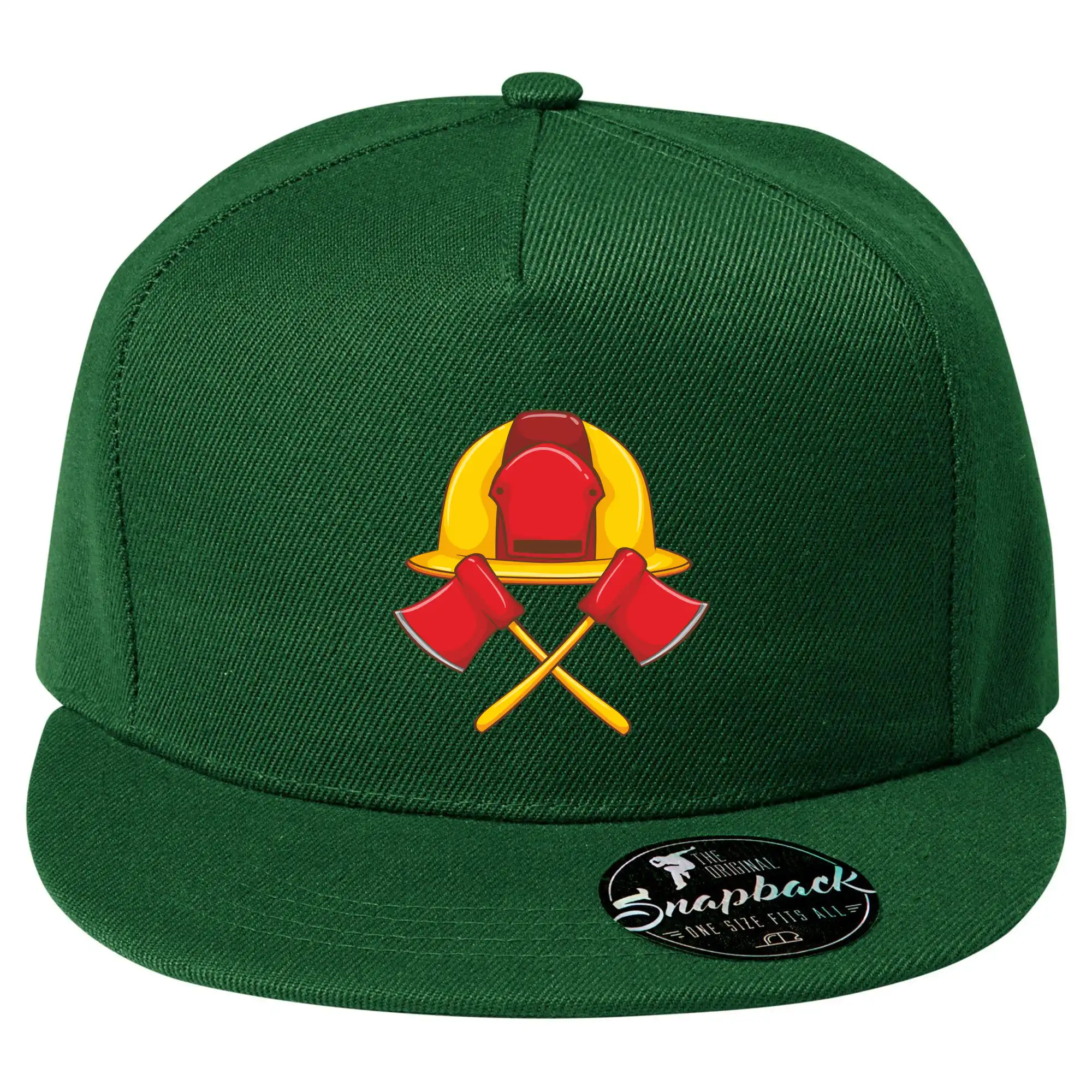 Hasičská helma a sekera