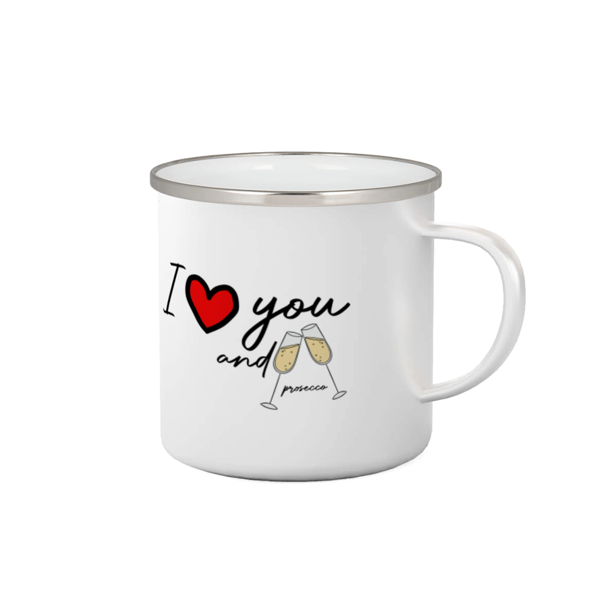 I love you and prosecco - Plecháčik