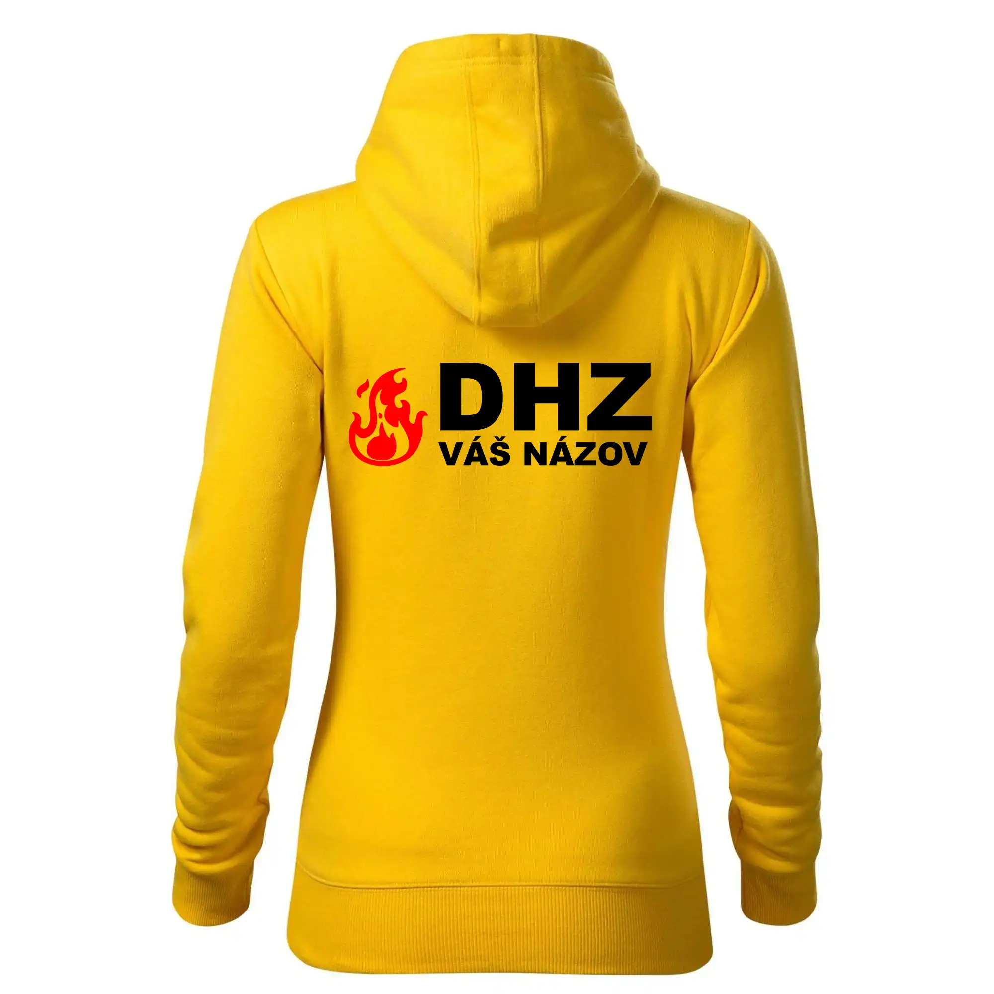 DHZ (oheň, firesport, názov sboru - vlastný nápis)