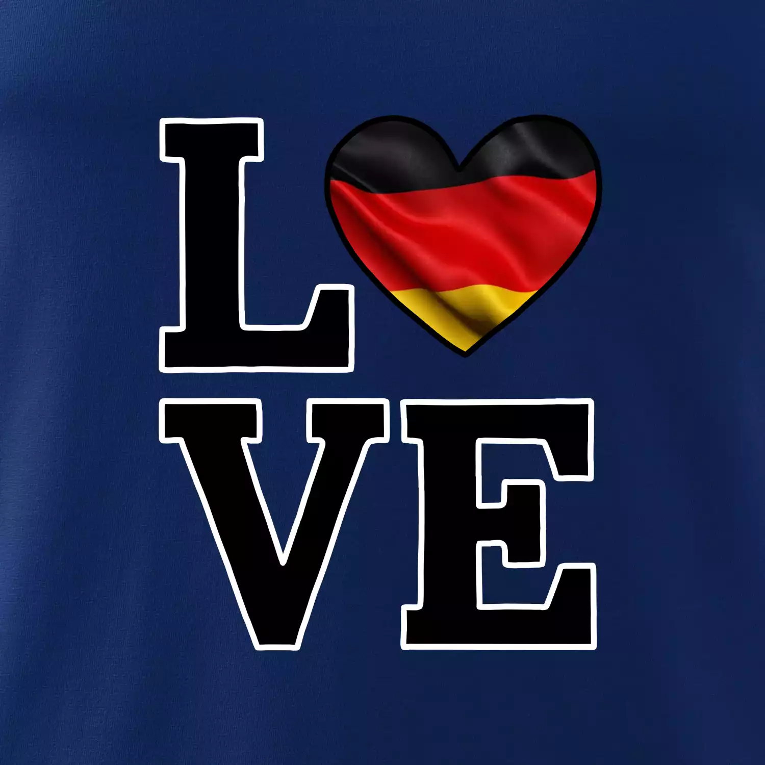 Love Německá vlajka